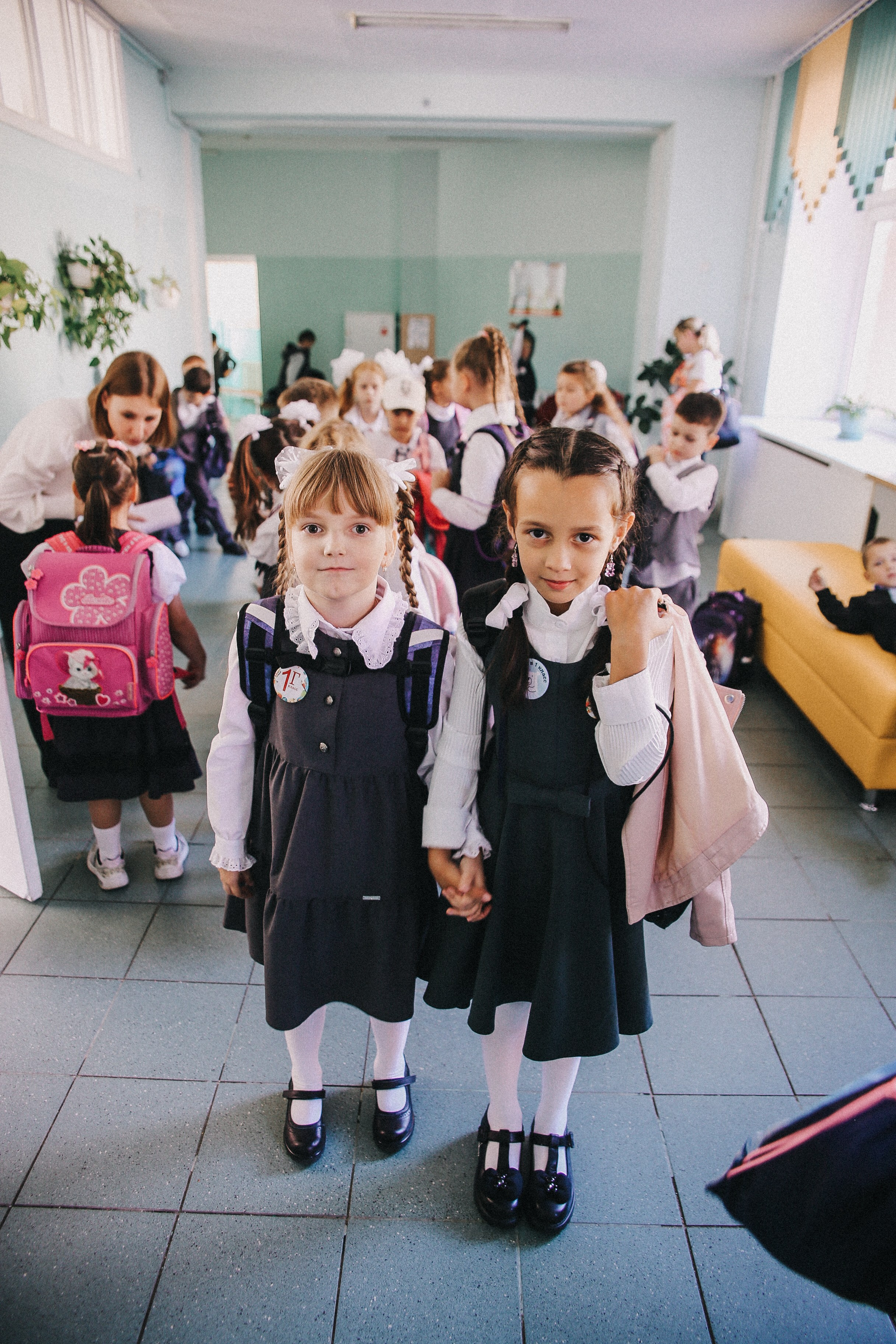 Первоклашки. Фотограф в Серпухове и Тарусе Ксения Царёва