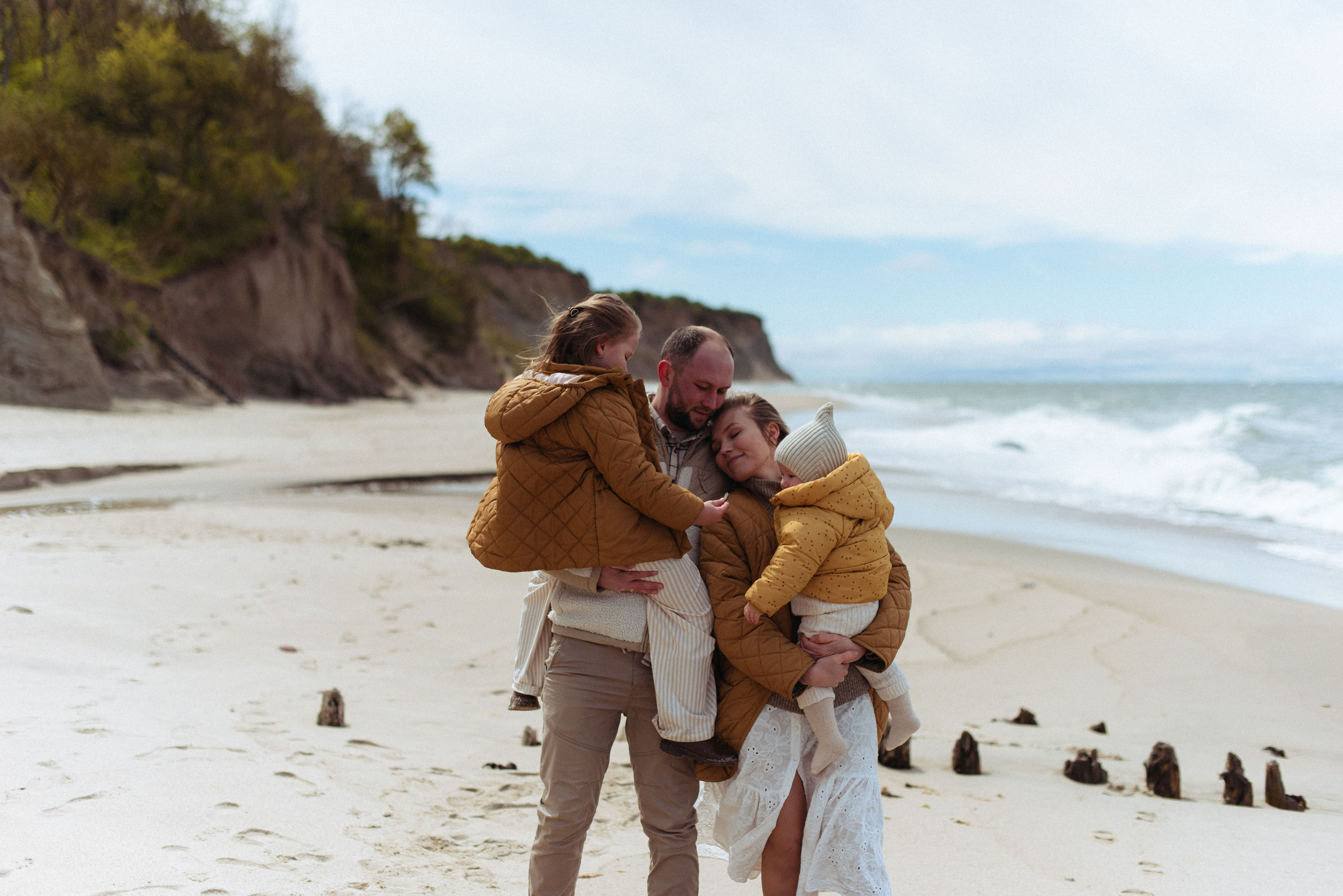Семейная съемка у моря. Женский фотограф в Москве и МО