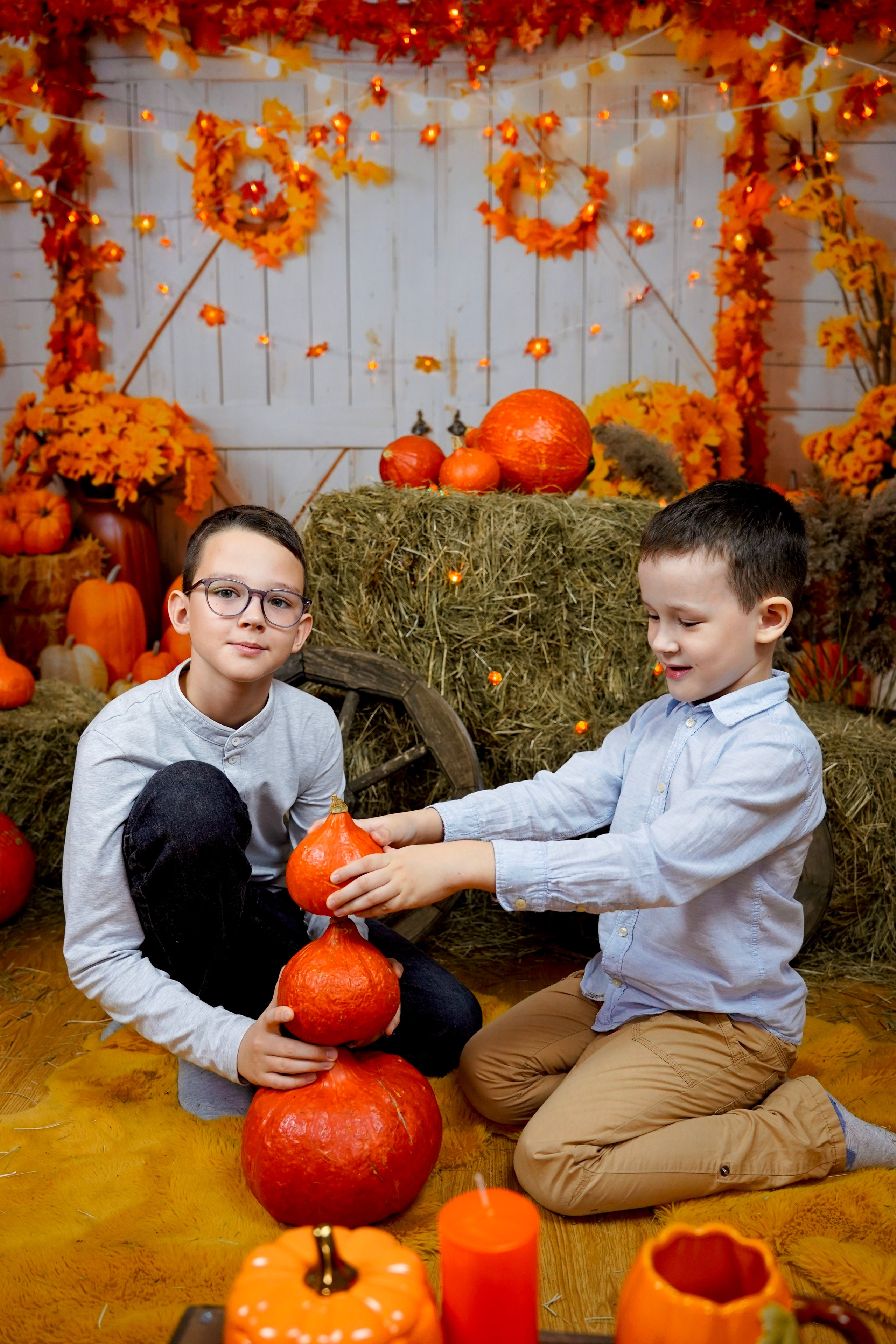 Осенний фотопроект № 3. Семейный и детский фотограф Александра Гвоздикова