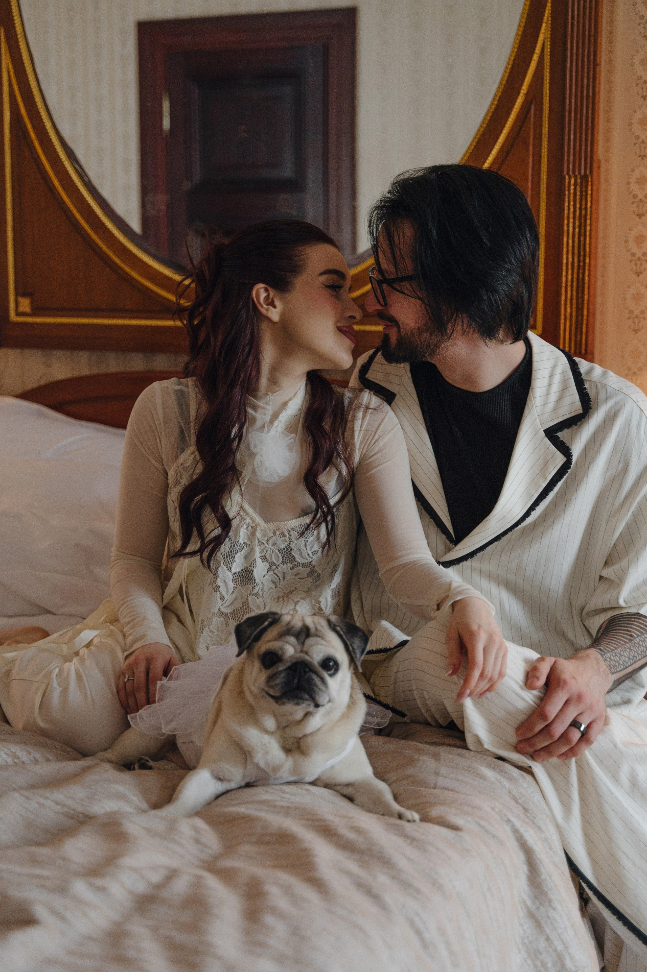 Денис и Анастасия. Метрополь и Особняк Спиридонова. Свадебный фотограф Москва и Санкт-Петербург. Анастасия Чудина