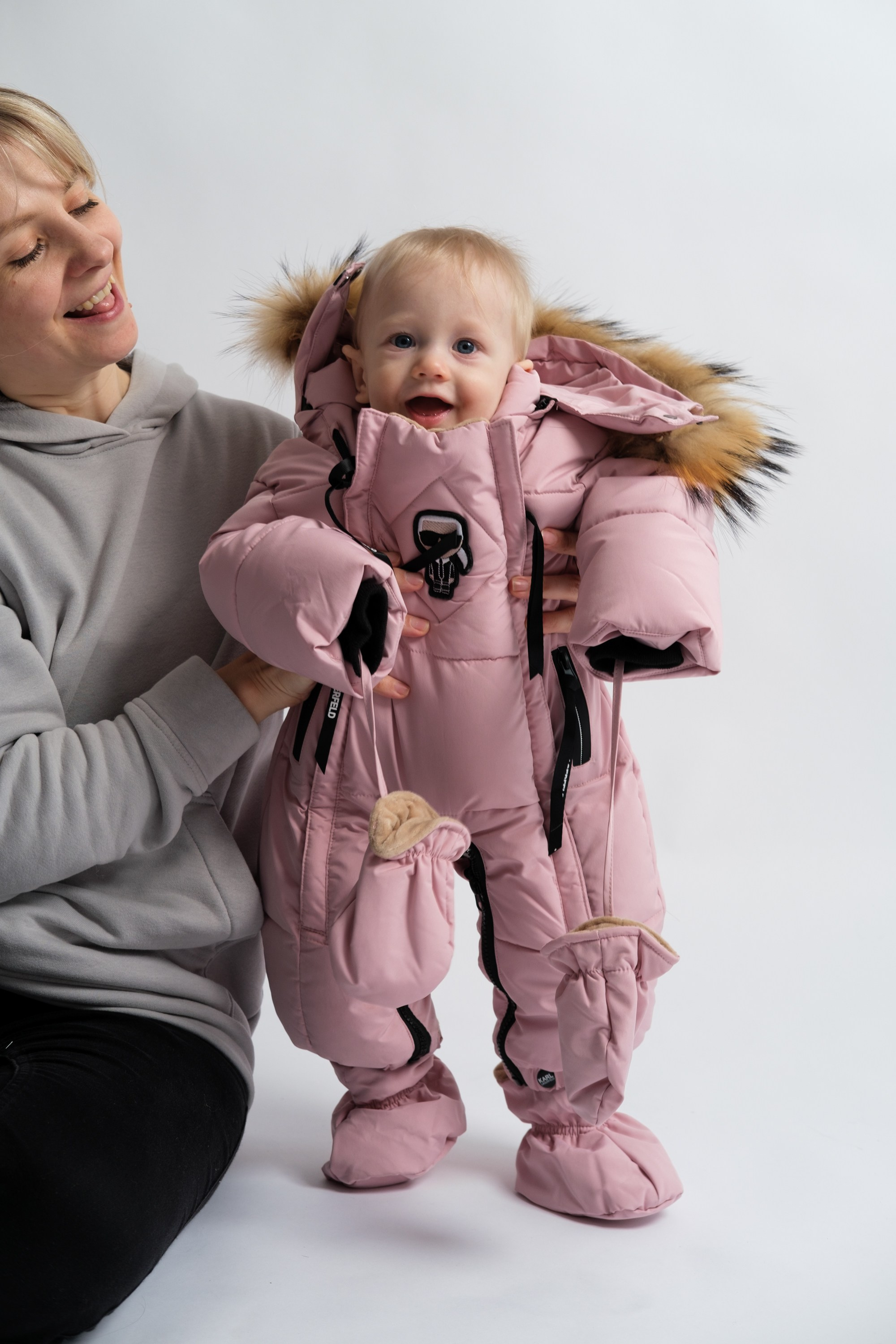 Зимняя одежда дети. Фотограф Софья Володкина