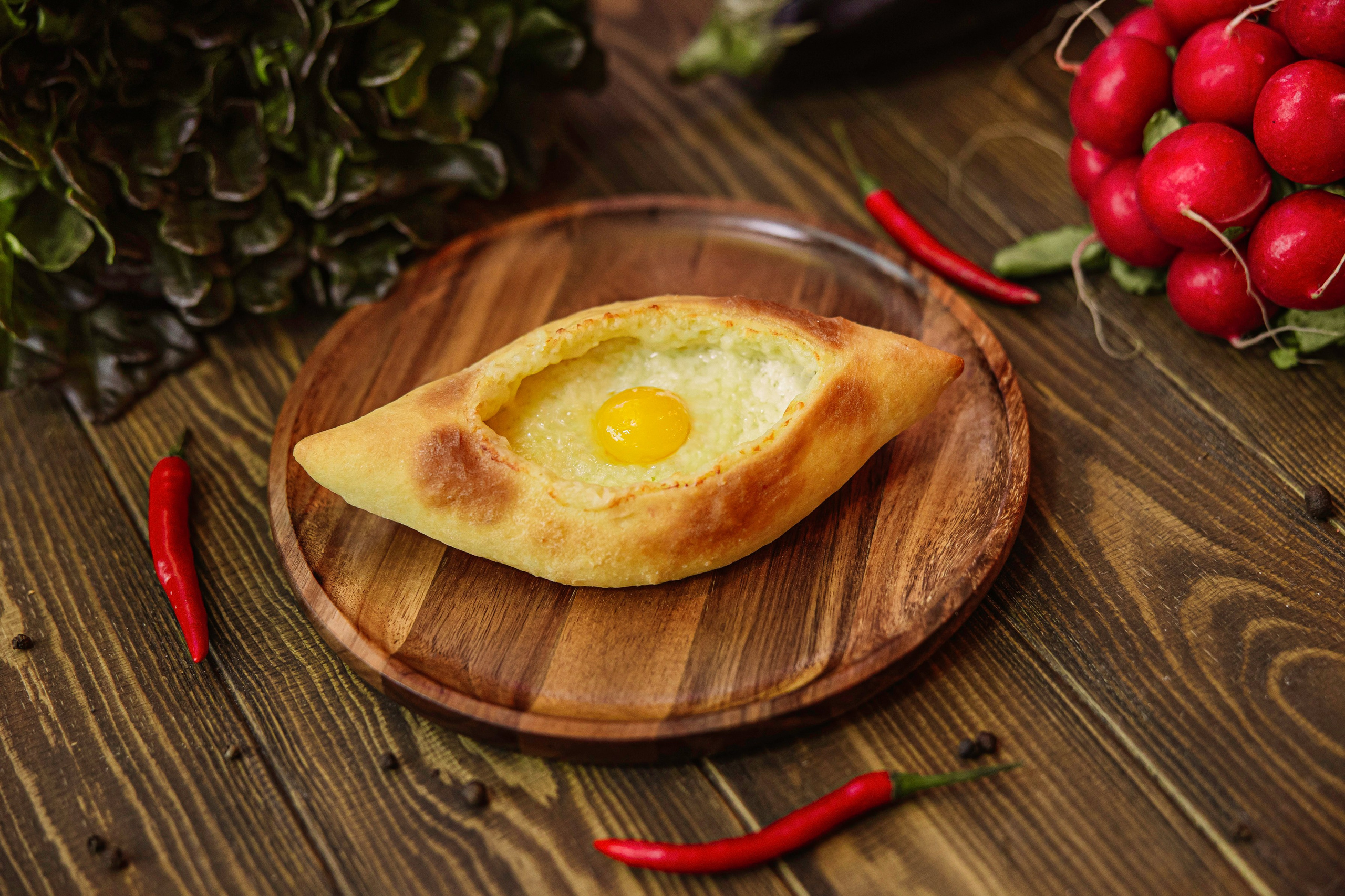 фотография грузинского блюда - хачапури