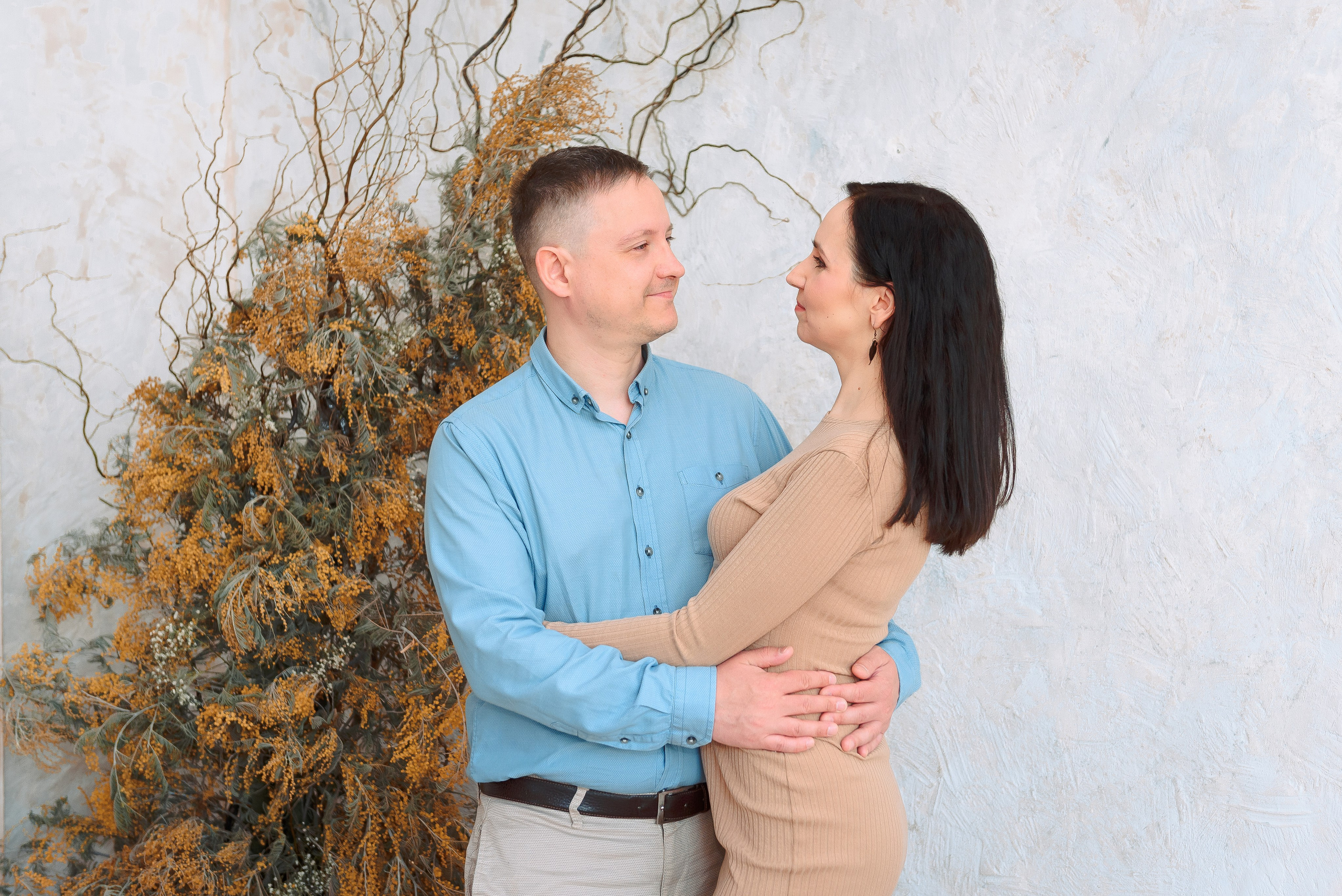 Семейная фотосессия в DreamStudio. Свадебный и семейный фотограф в Москве Юлия Винник