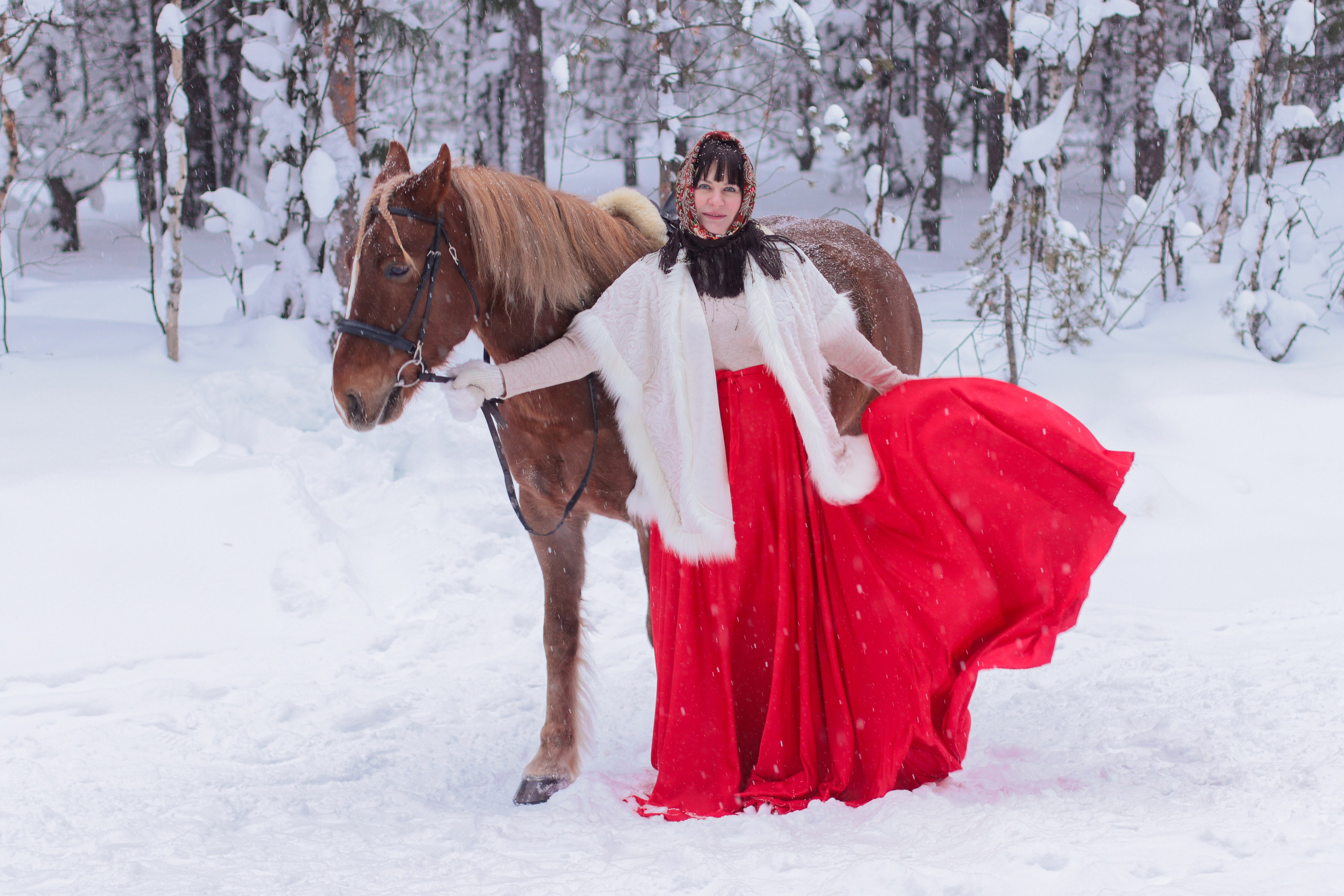 Конные съемки зимой. Фотограф в Сургуте Брызгунова Анастасия