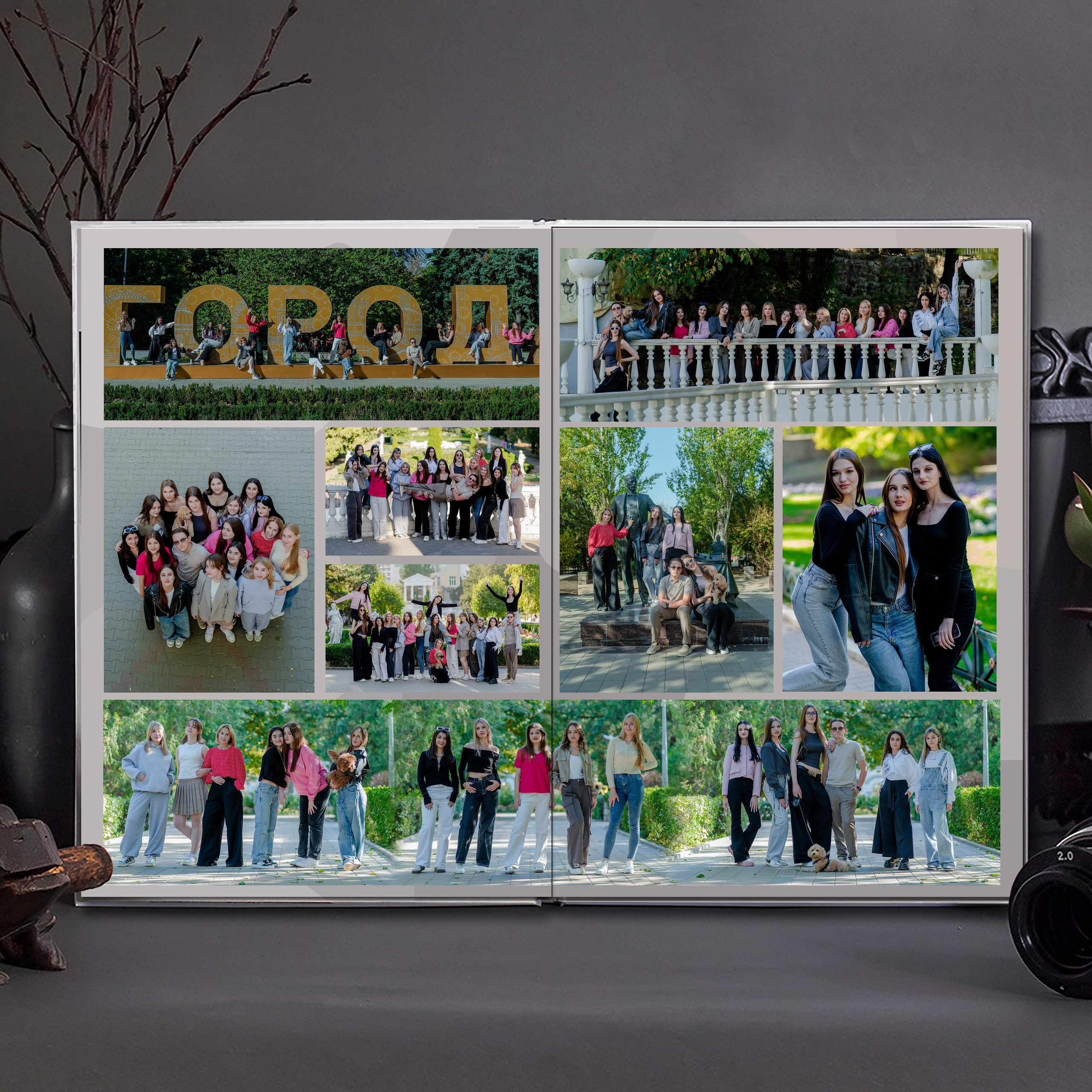 Выпускной альбом для выпускников школы (Дизайн № 211). Современные Выпускные Альбомы в Ростове-на-Дону