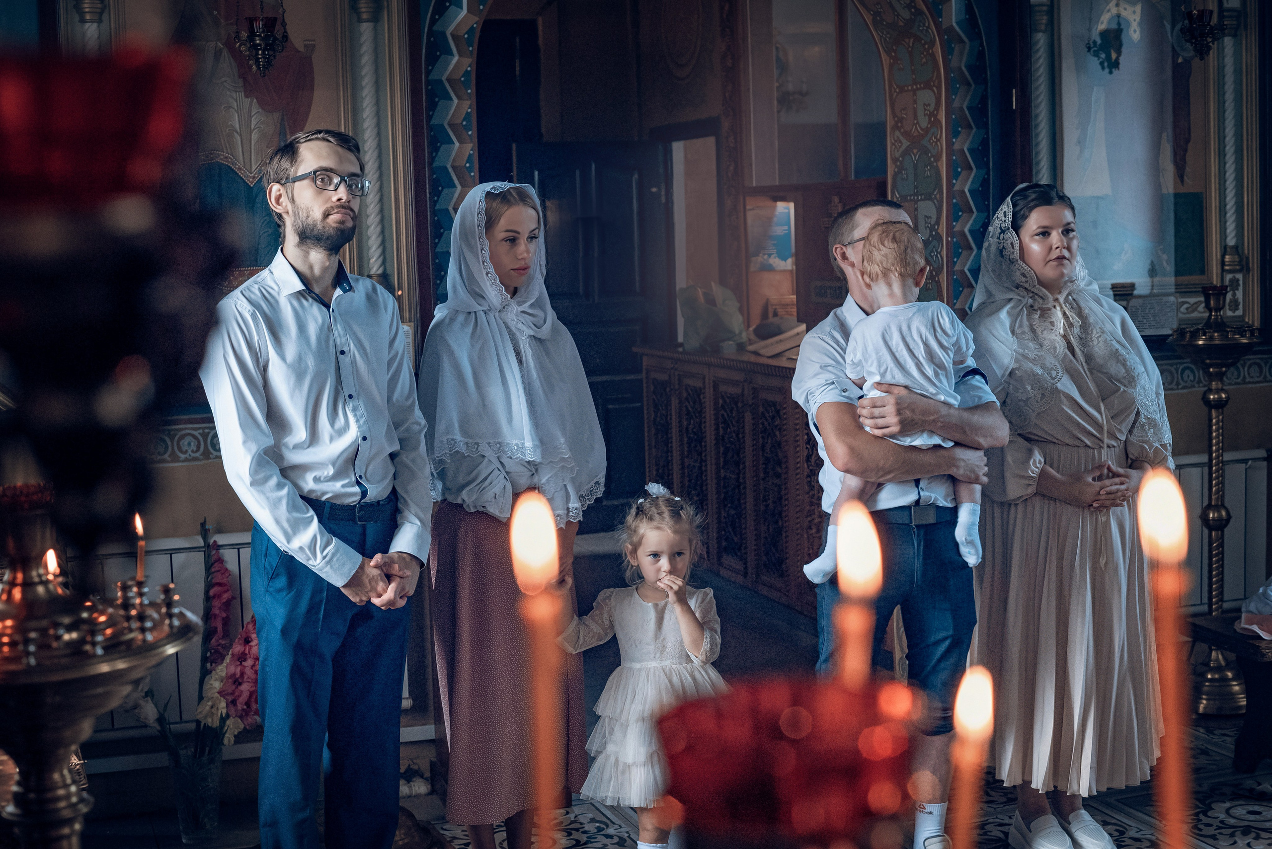 Съемка крещения в Красноярске. Фотографы крещения/венчания  Красноярск Татьяна и Вячеслав Переваловы