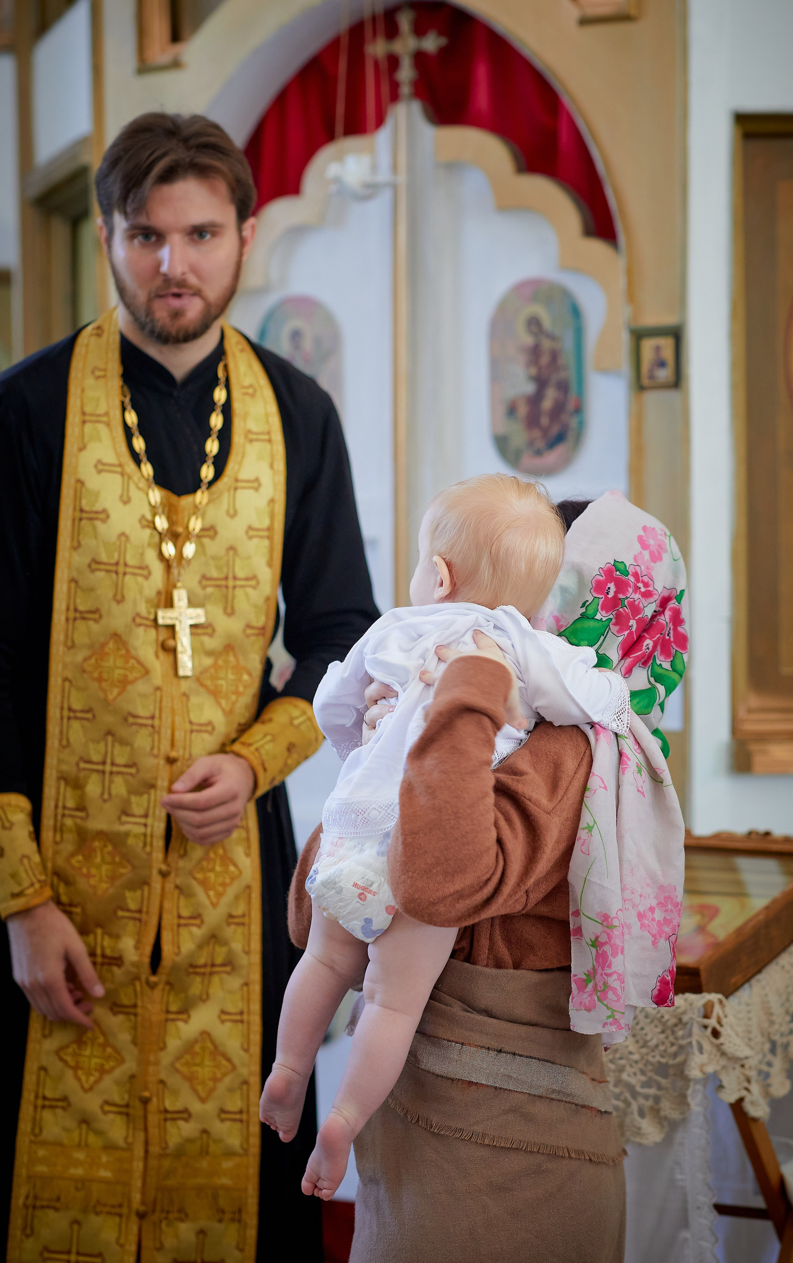 Крещение Сонечки. Семейный и детский фотограф в Ярославле Юлия Галашина