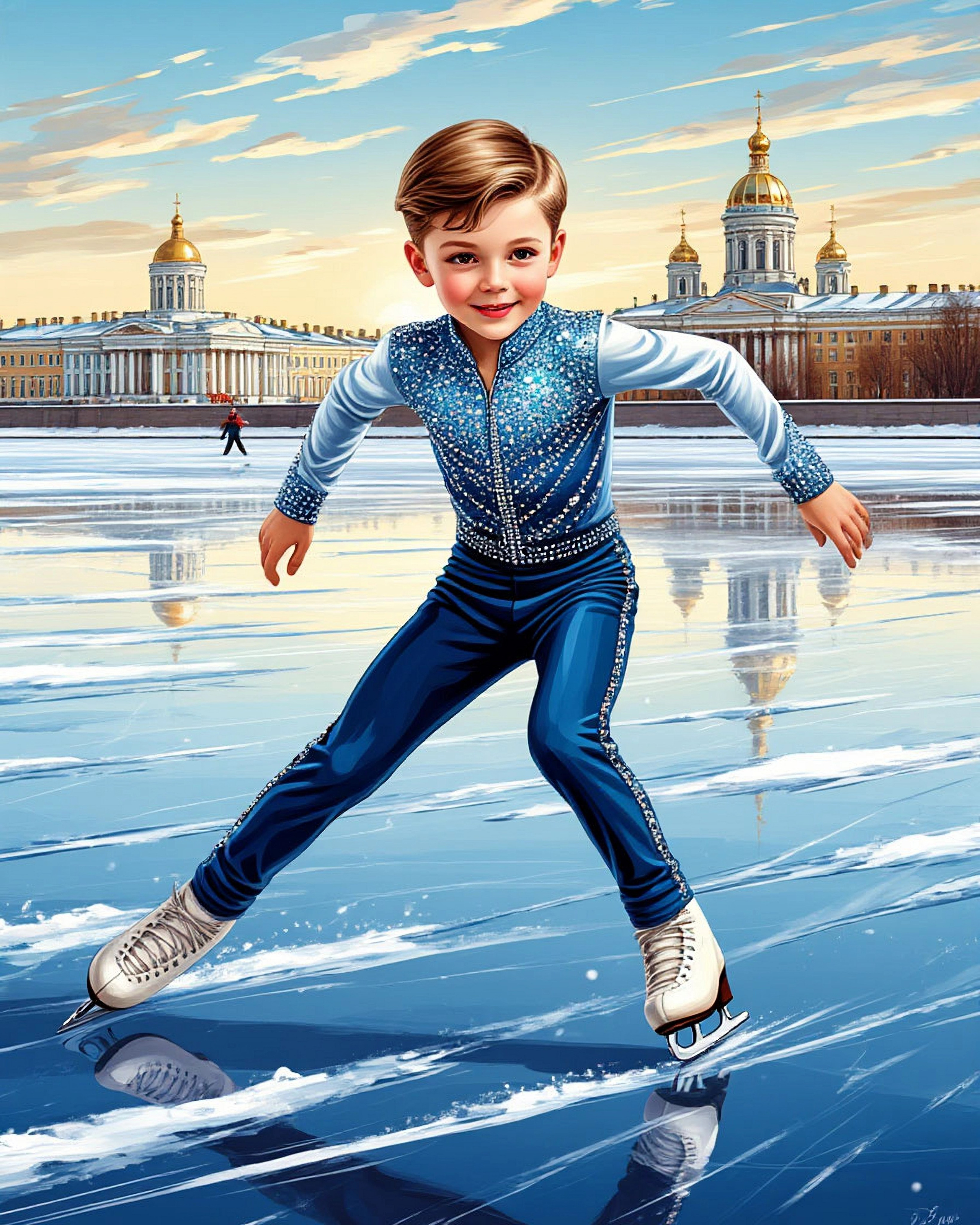 ФК мальчики с ФОНОМ. Фигурное катание для взрослых и детей на Васильевском 🌟