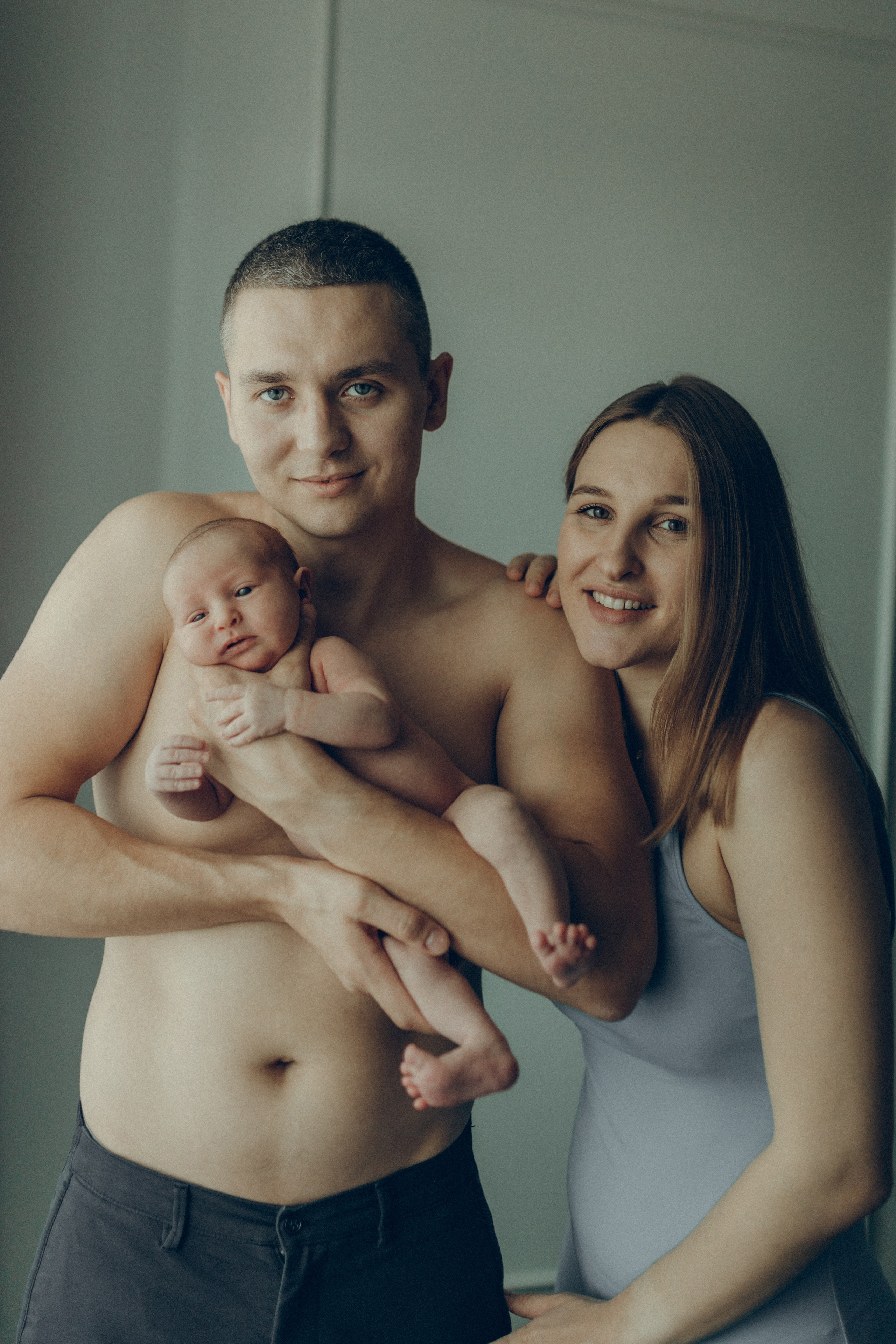 Рита, Коля и Василиса. Семейный фотограф и фотограф на роды в Ростове-на-Дону Мухина Виктория