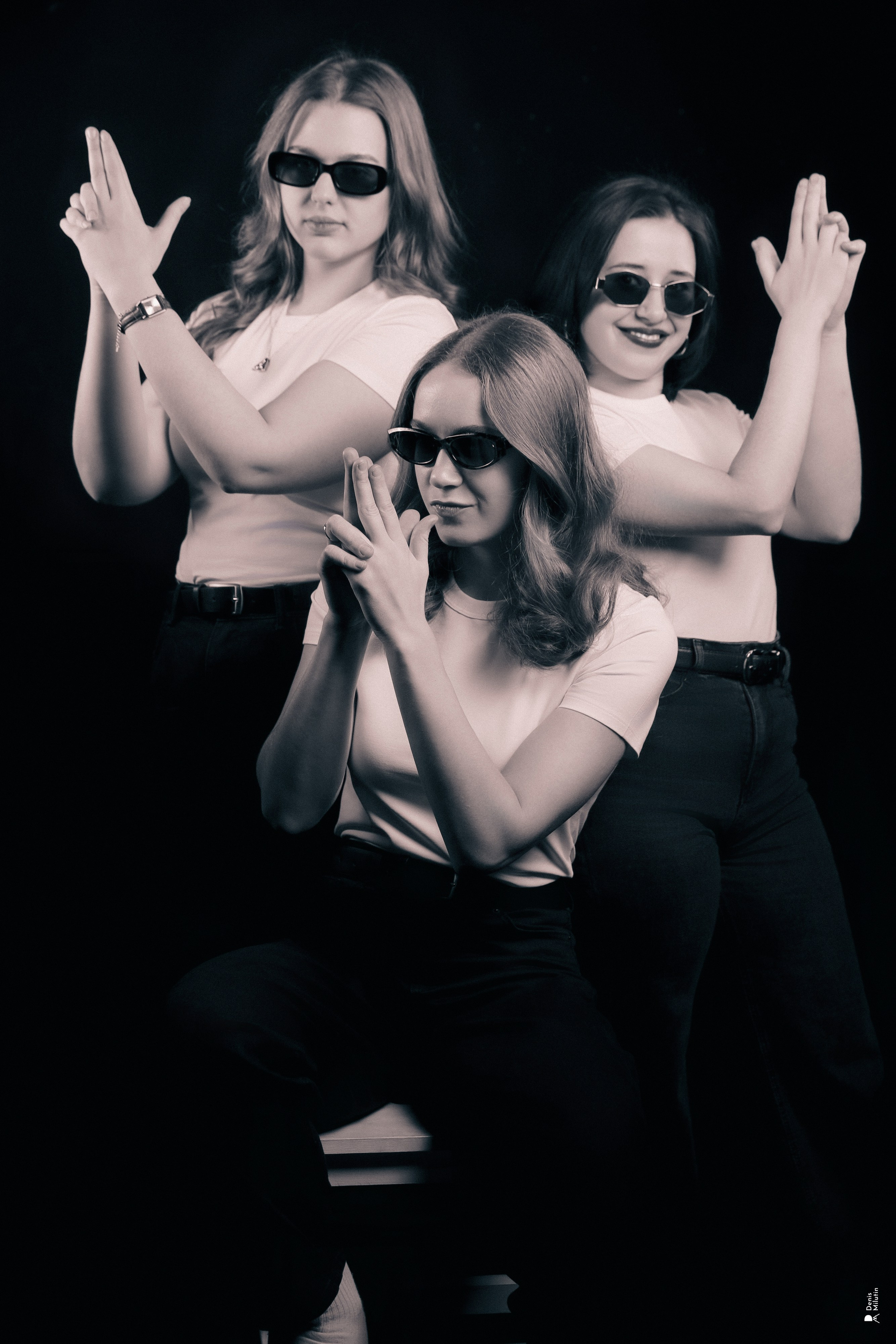 Супертрио из медвуза. Портретный фотограф Денис Милютин