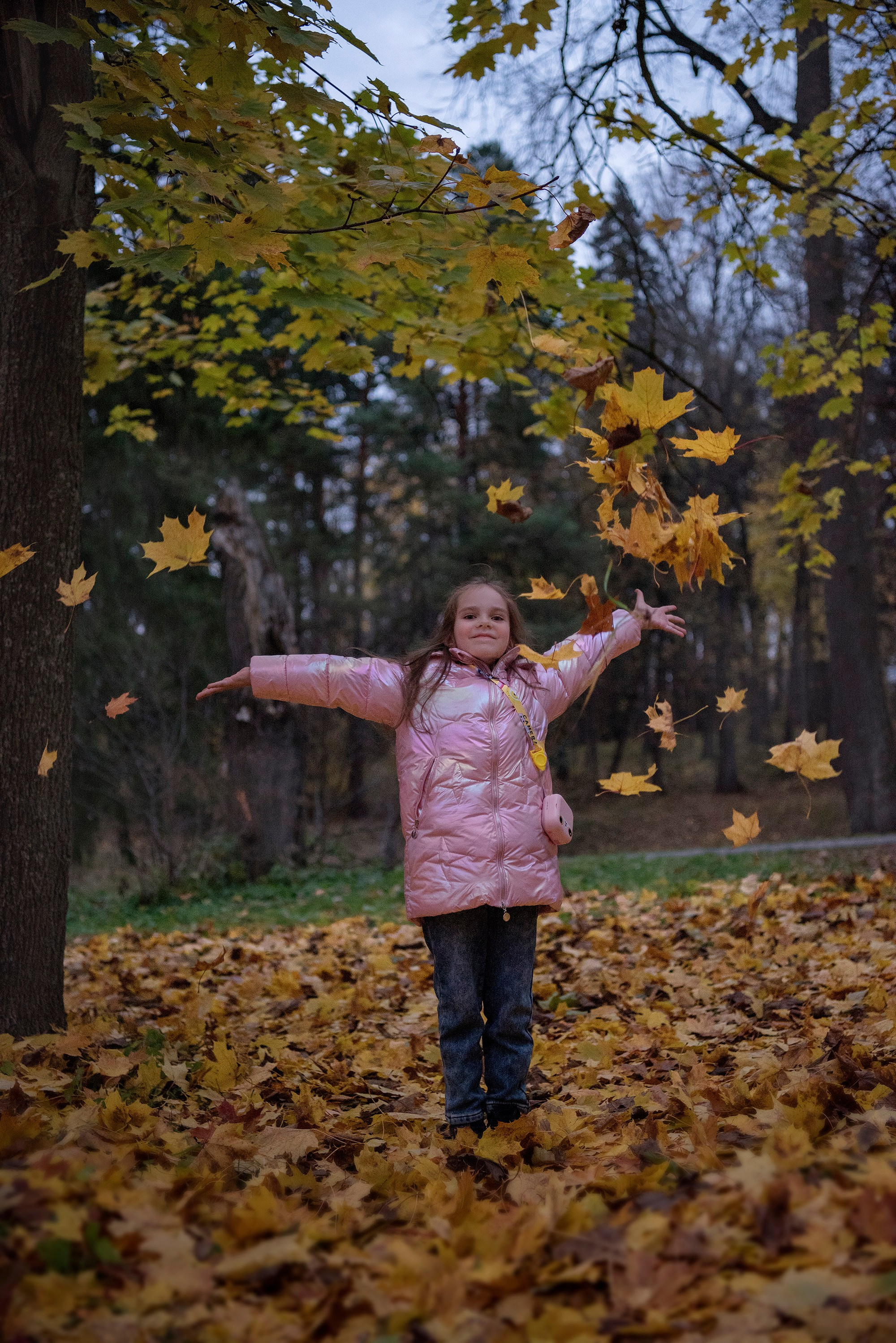 Золотая осень. Семейный и детский фотограф в Москве Алена Прошкина