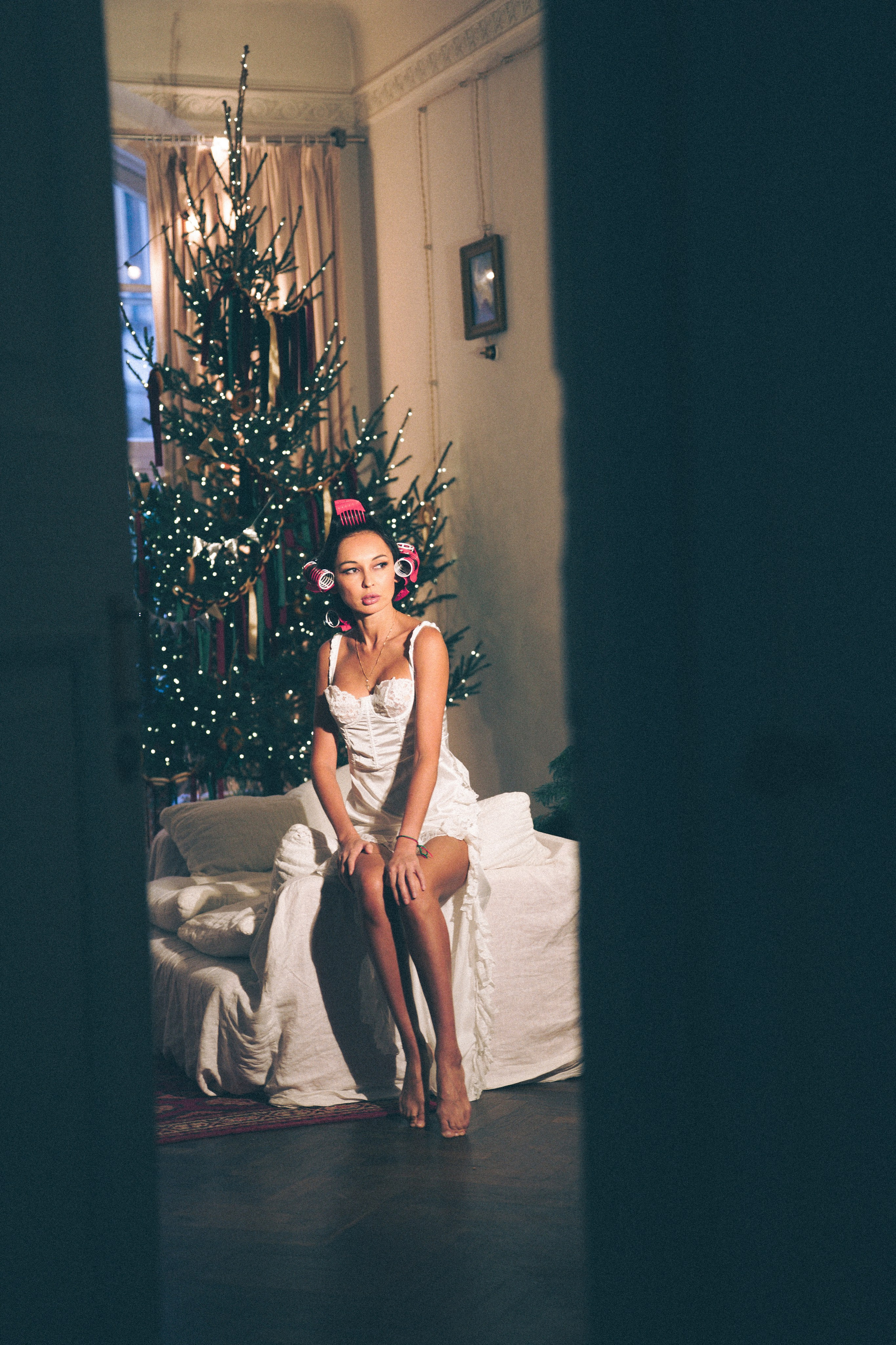 ФОТОСЕСИИЯ К НОВОМУ ГОДУ В АТМОСФЕРНОЙ СТУДИИВ ЦЕНТРЕ ПИТЕРАИ ВИНТАЖНЫЙ ОБРАЗ. Профессиональный фотограф, Санкт-Петербург — Виктория Богомолова