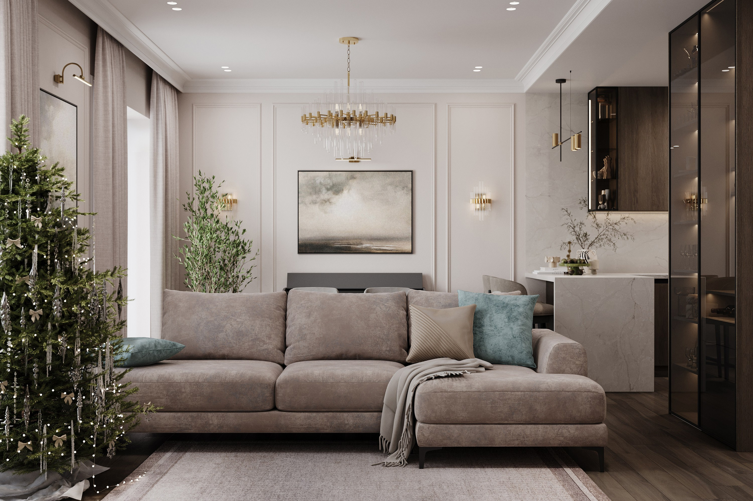 ЖК «D1». Дизайнер интерьера Екатерина Маркова