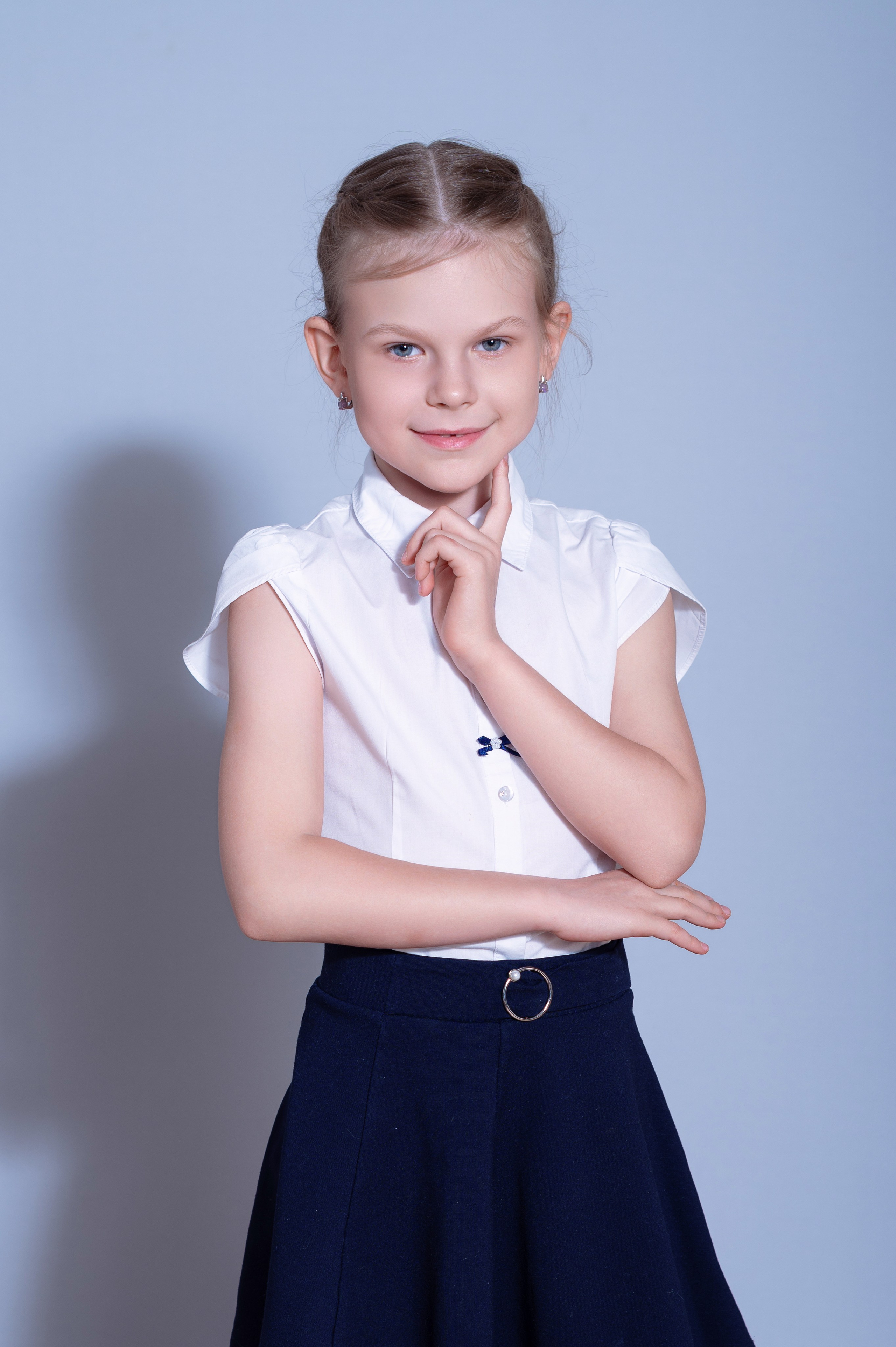 Портрет и виньетка класса. Выпускной школьный альбом в Москве / Школьный фотограф Юлия Михайленко