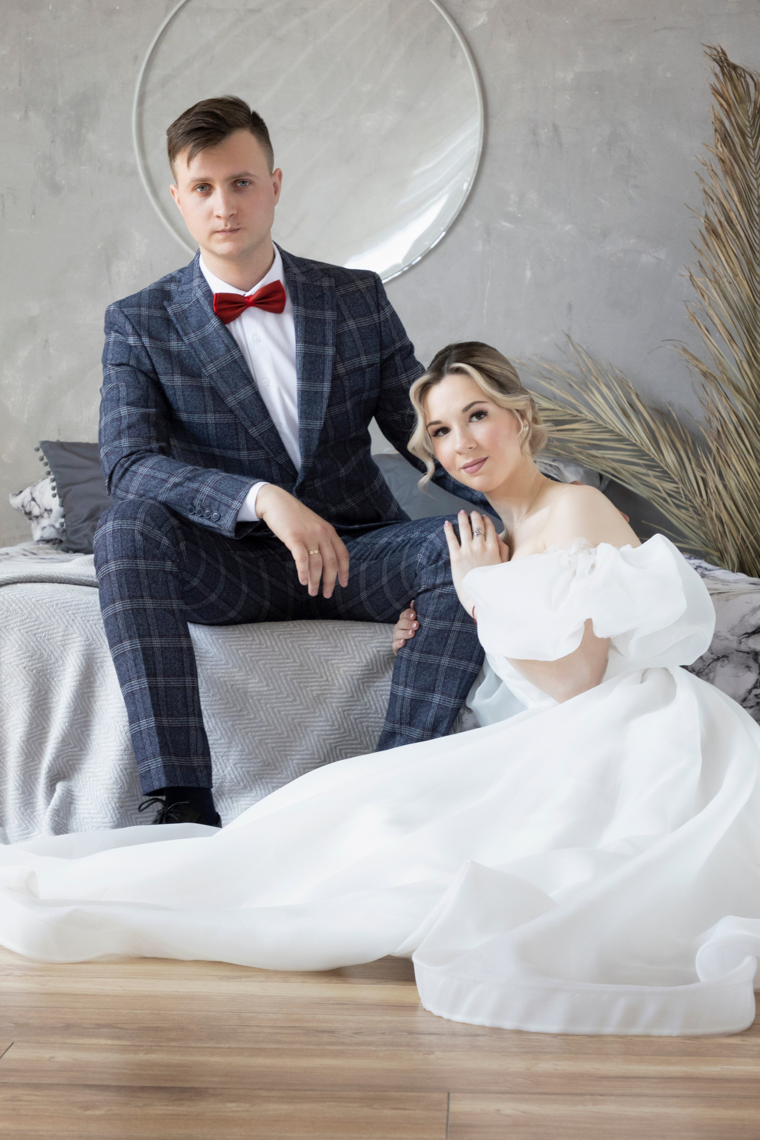 Свадебная фотосессия в студии. Фотограф в Туле — Борисов Николай