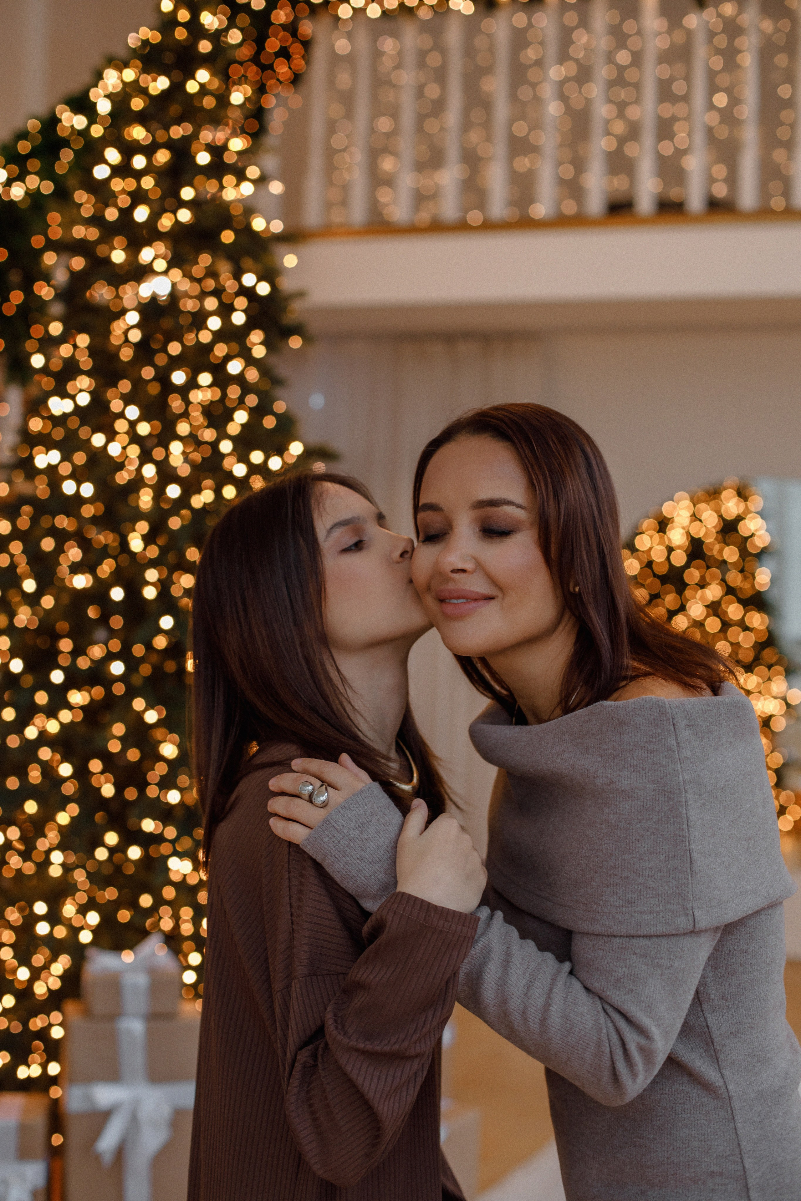 Семейная новогодняя фотосессия в Москве