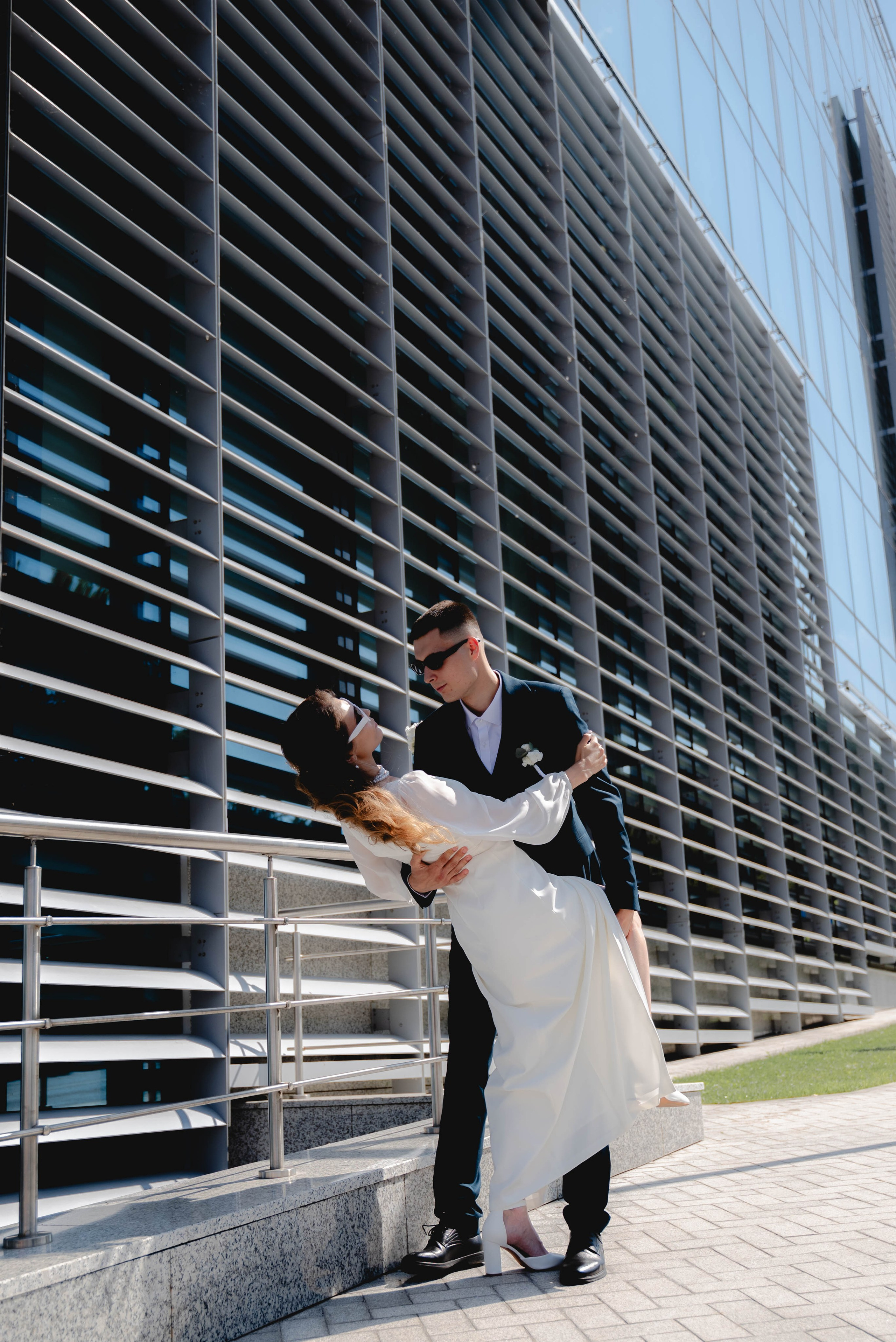 Свадебная прогулка Ольги и Вадима. Портретный фотограф в Казани Алёна Евсеева