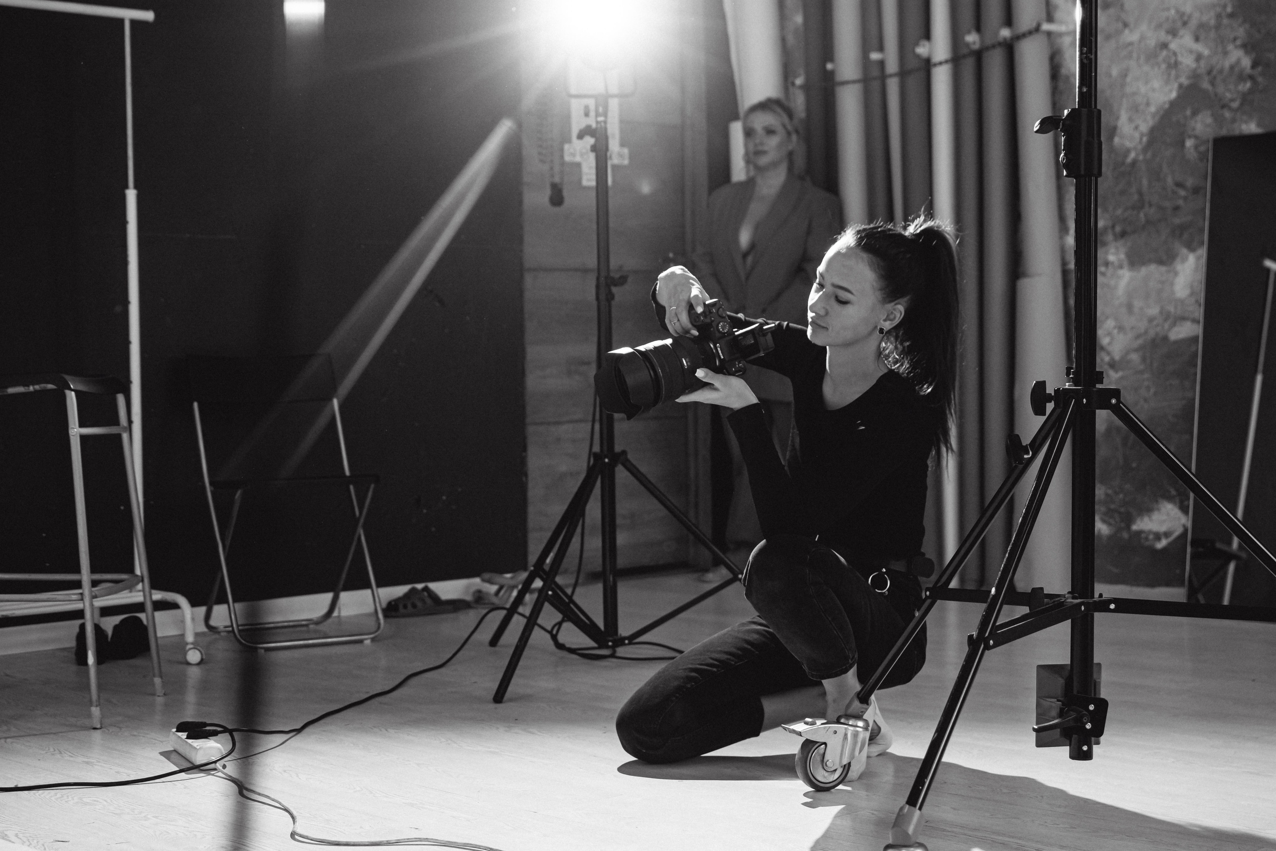 Фэшн-съёмка участниц Миссис Бизнес Гатчина 2023. Портретный фотограф в Санкт-Петербурге Дмитриева Наталия