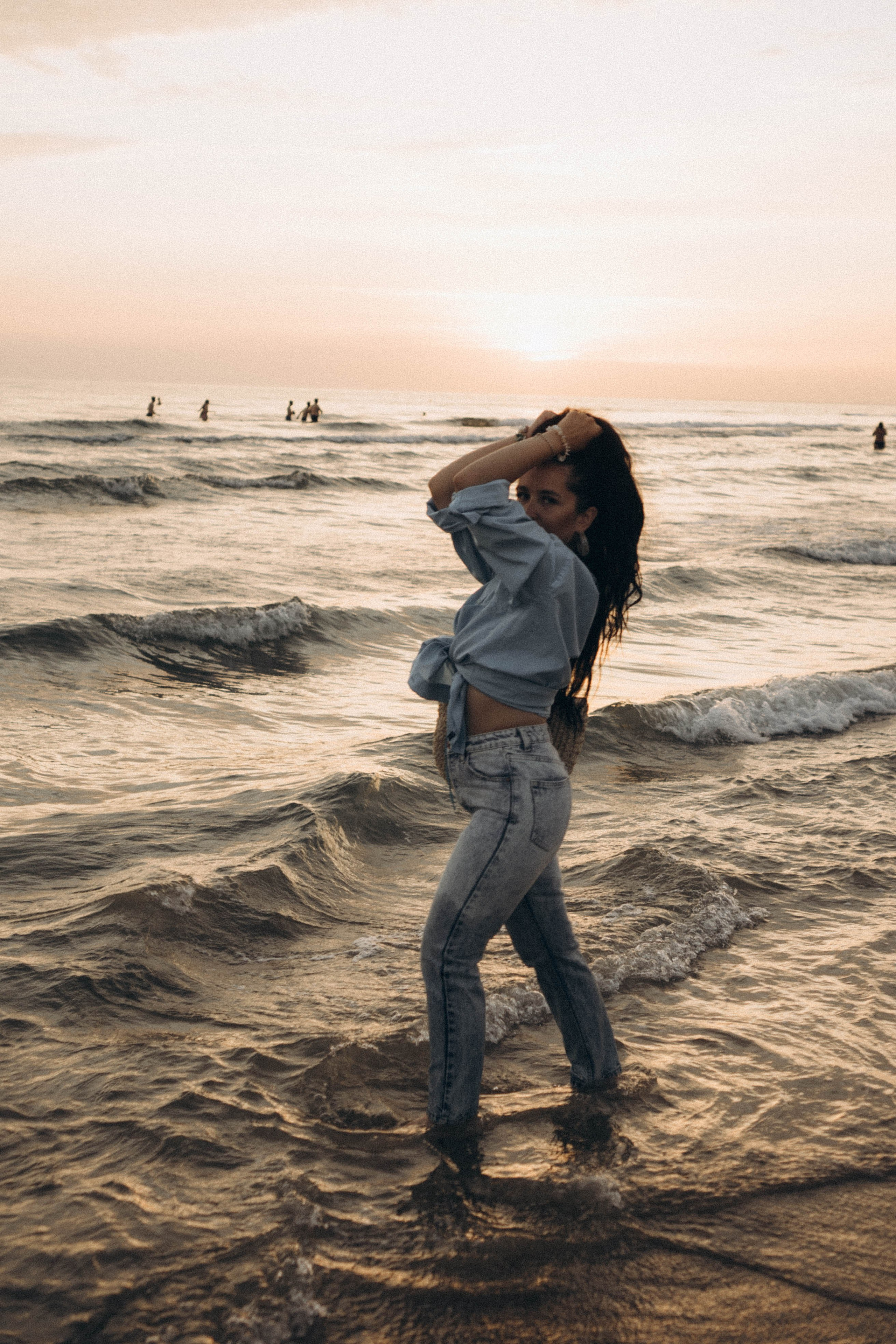 Июльский вечер на берегу черного моря. Профессиональный фотограф, Санкт-Петербург — Виктория Богомолова