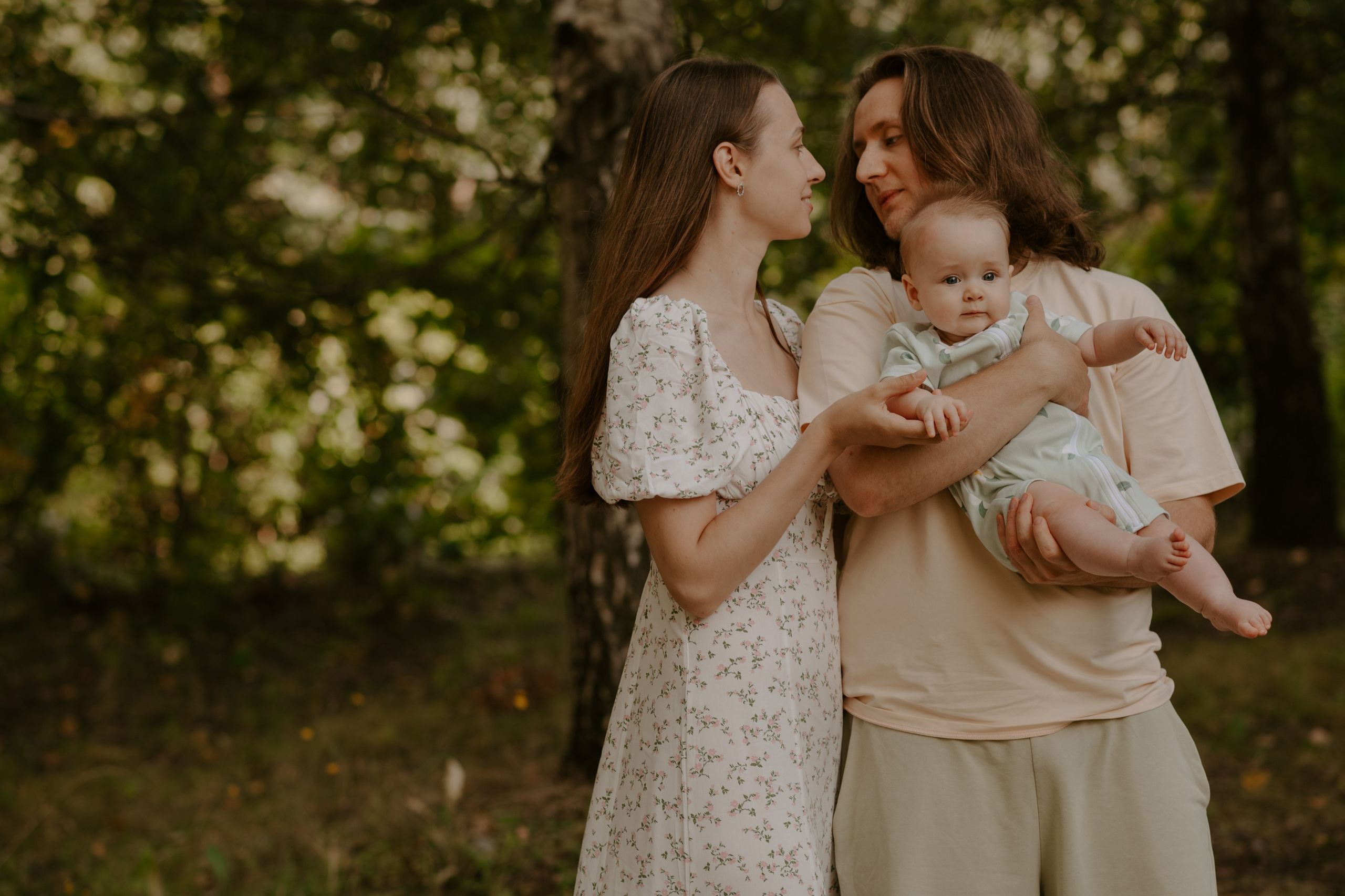 Пикничок втроем. Свадебный, репортажный и семейный фотограф в Москве Арина Зак