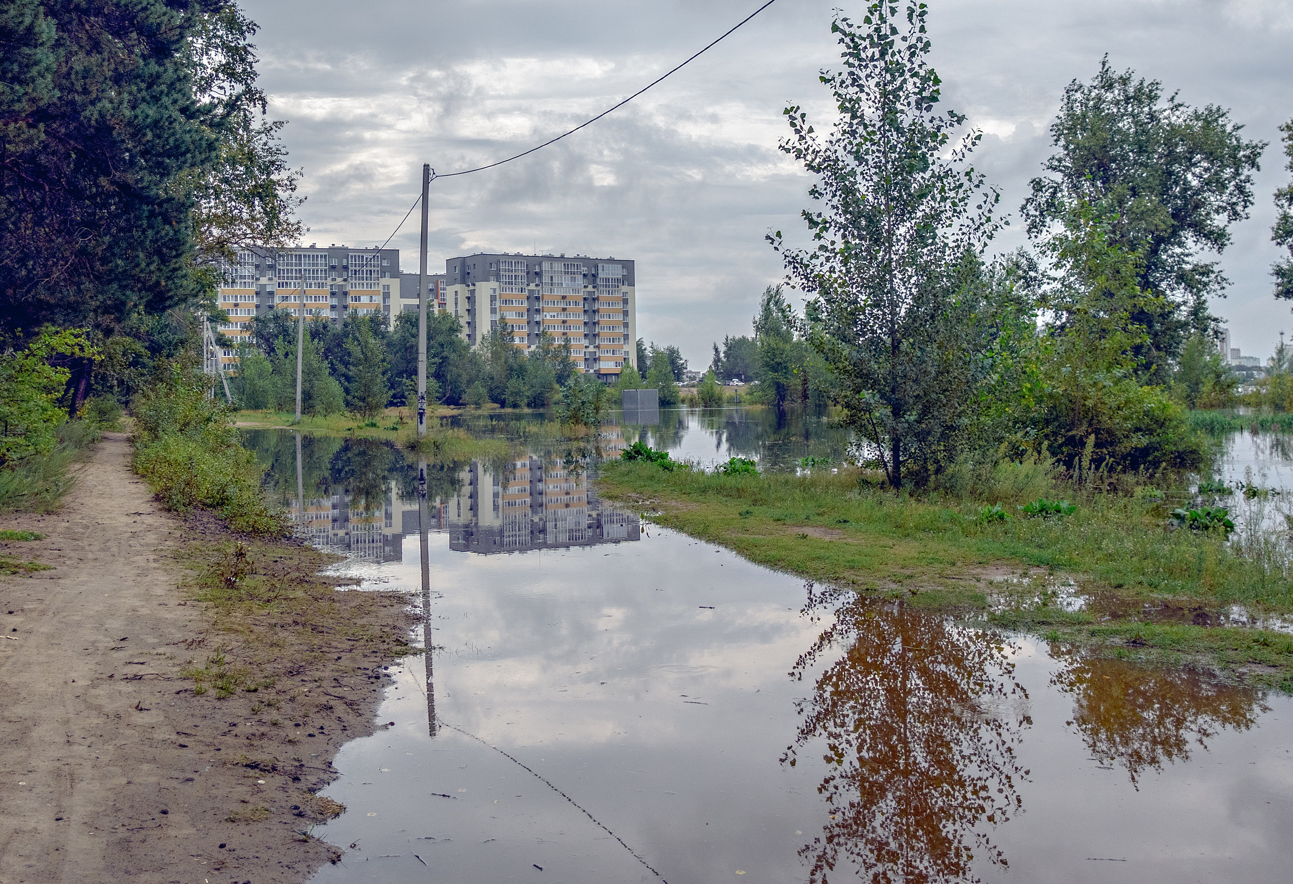 Аномально высокий подъём реки Туры