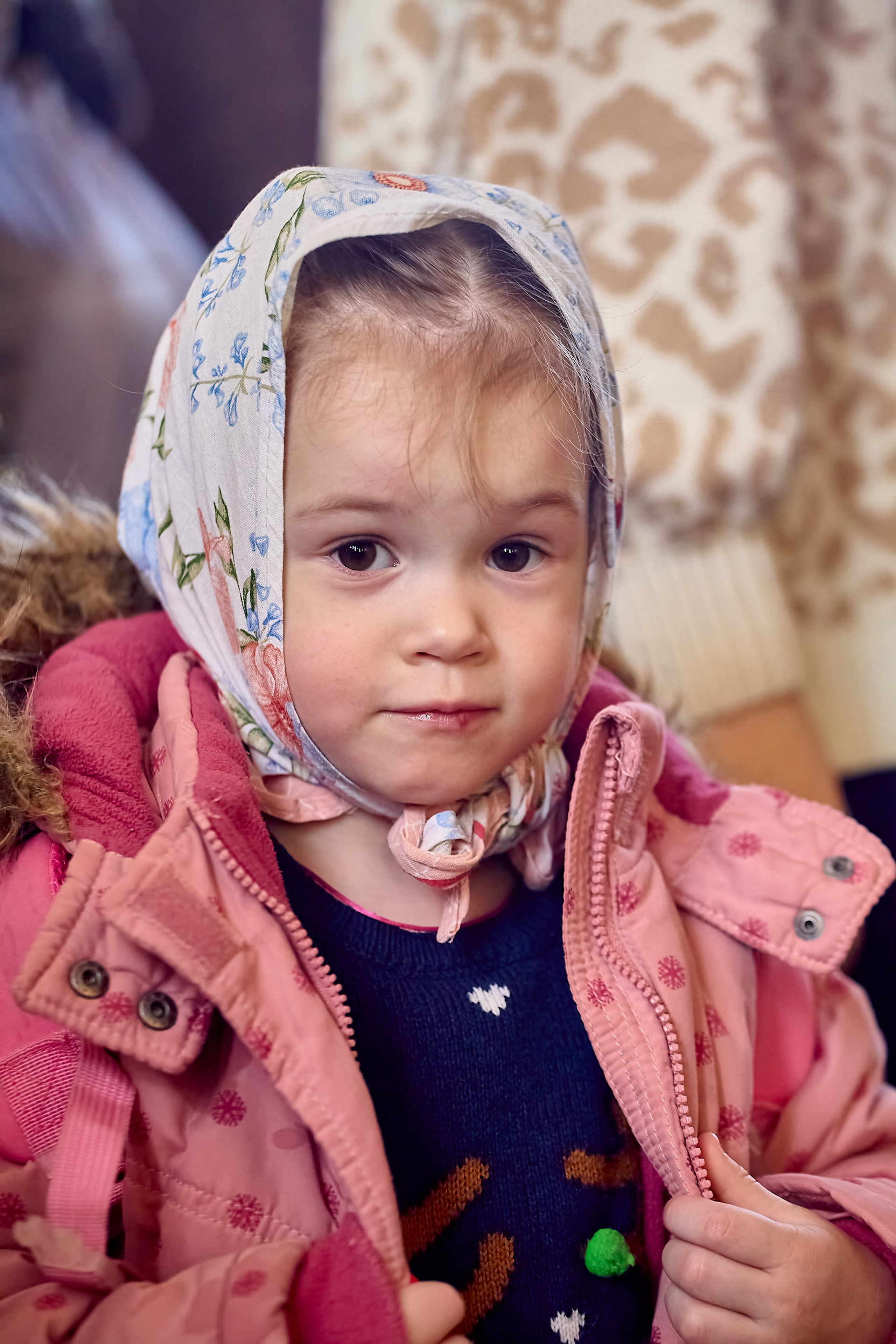 Детский портрет в храме