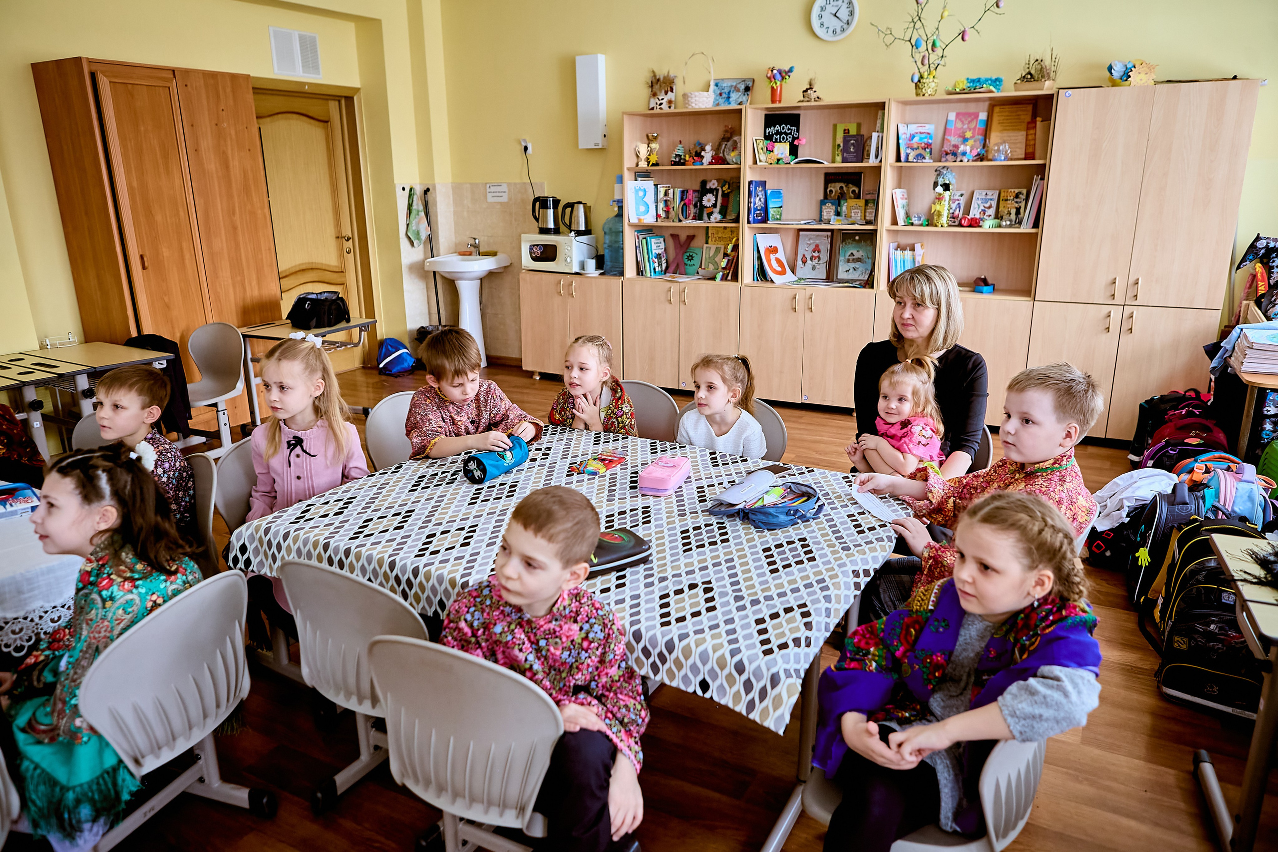 ШИРОКАЯ МАСЛЕНИЦА фотографии с праздника 1 А класса