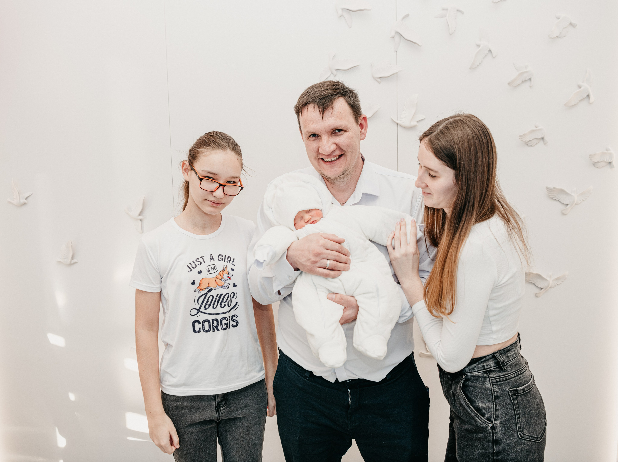 Выписка Алены. 4 роддом. Фотограф на выписку из роддома в Москве и МО