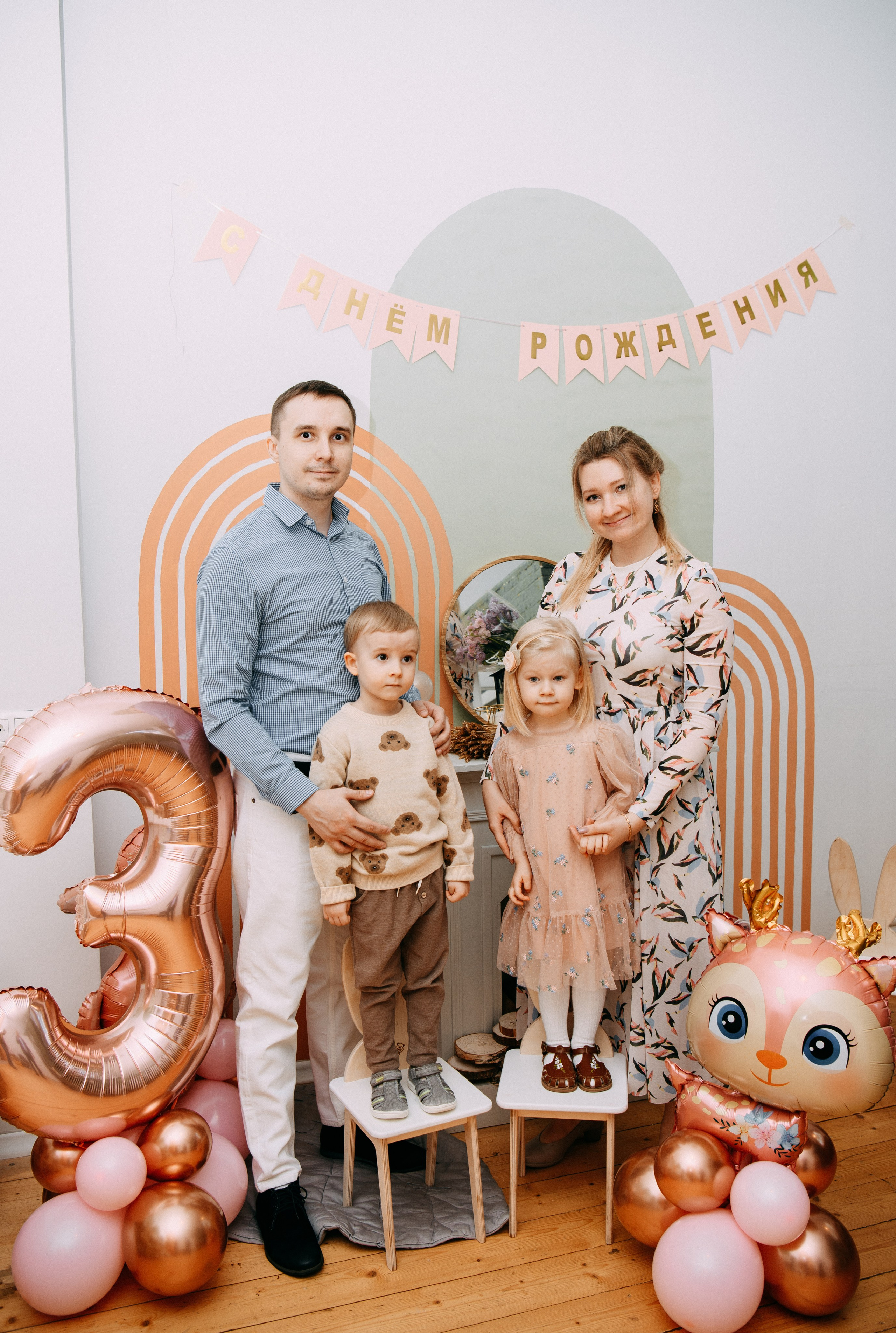 День рождения Анны Павловны. Фотограф на выписку из роддома в Москве и МО