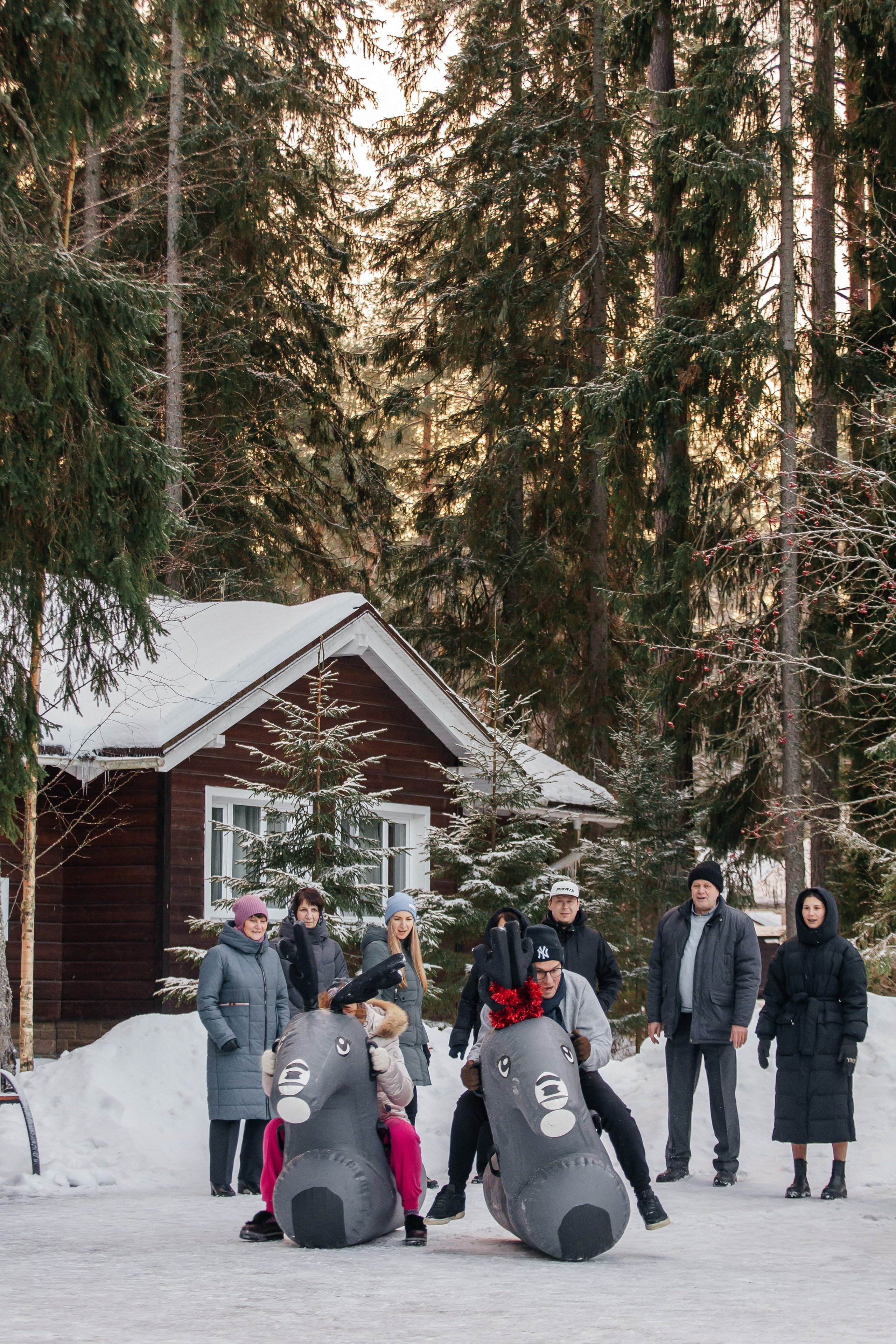 Зимний корпоратив в Царство Королевство. Фотограф в Санкт-Петербурге Виктория Безверхая