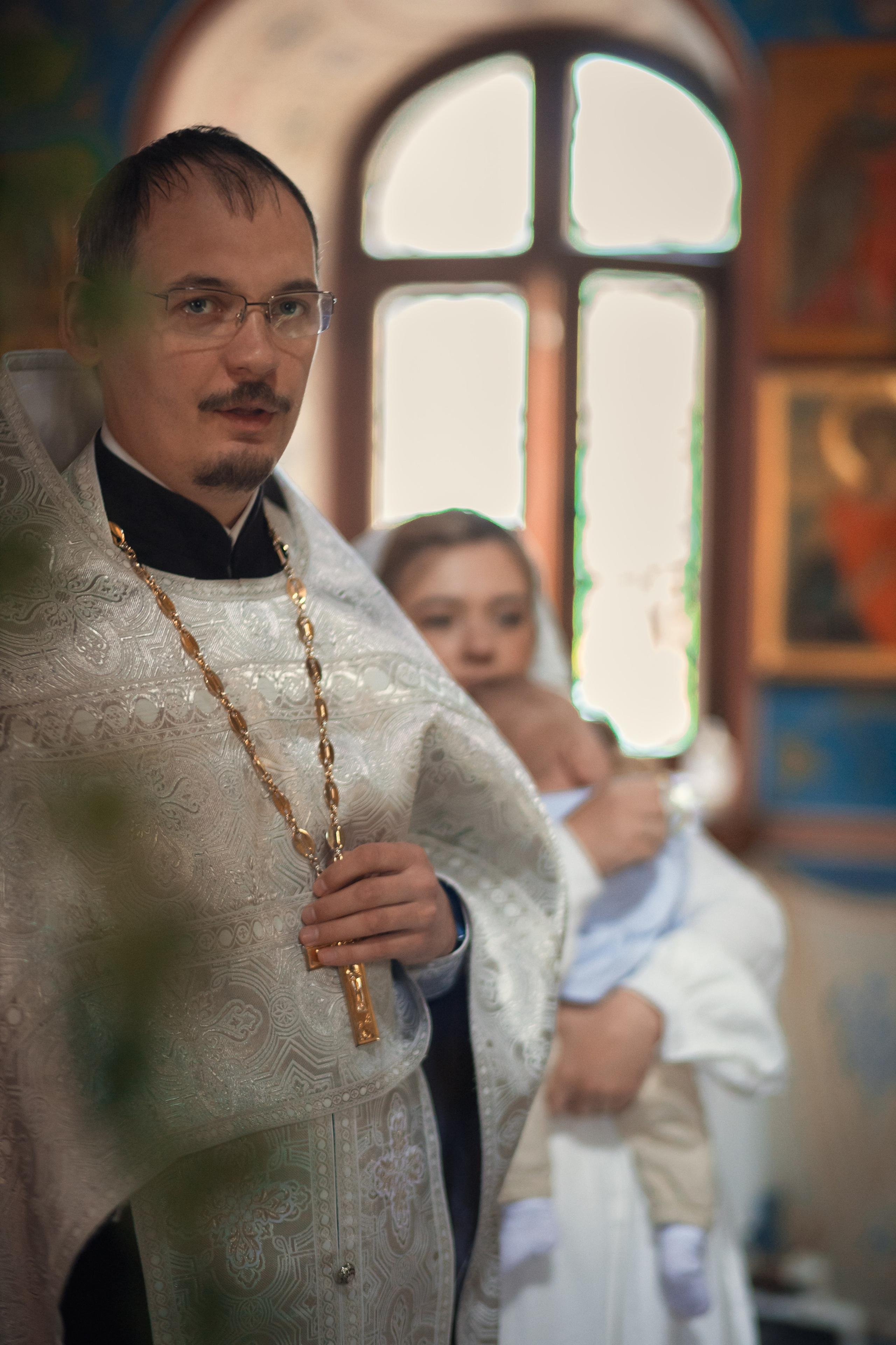 Крещение в Знаменской Церкви г. Переславль Залесский. Профессиональный фотограф в Москве и Мо Мария Шантарёва