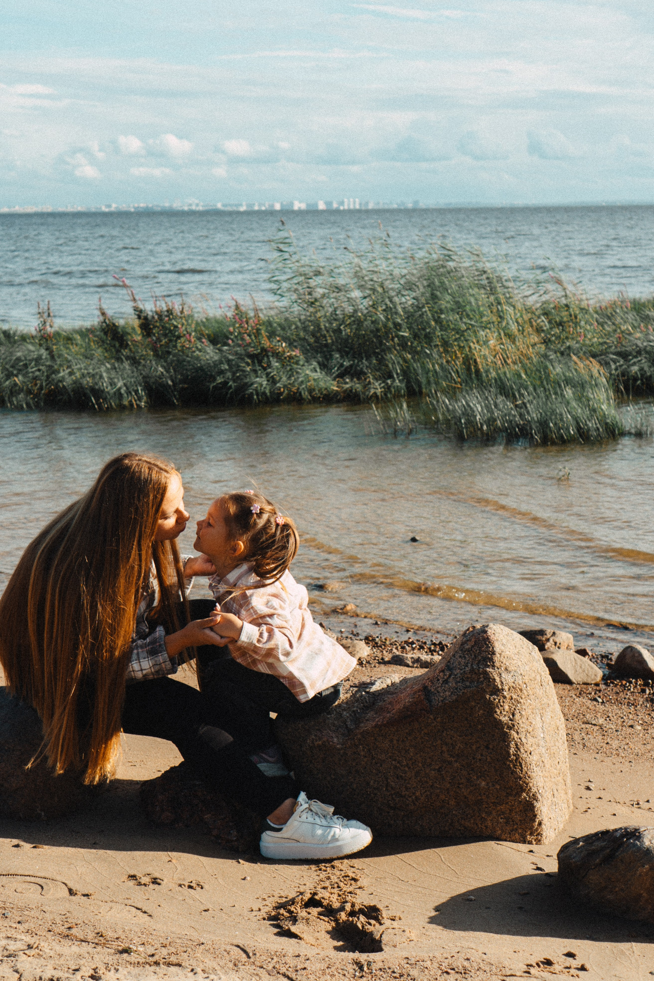 МАМА И ДОЧКА НА ФИНСКОМ ЗАЛИВЕ. Профессиональный фотограф, Санкт-Петербург — Виктория Богомолова