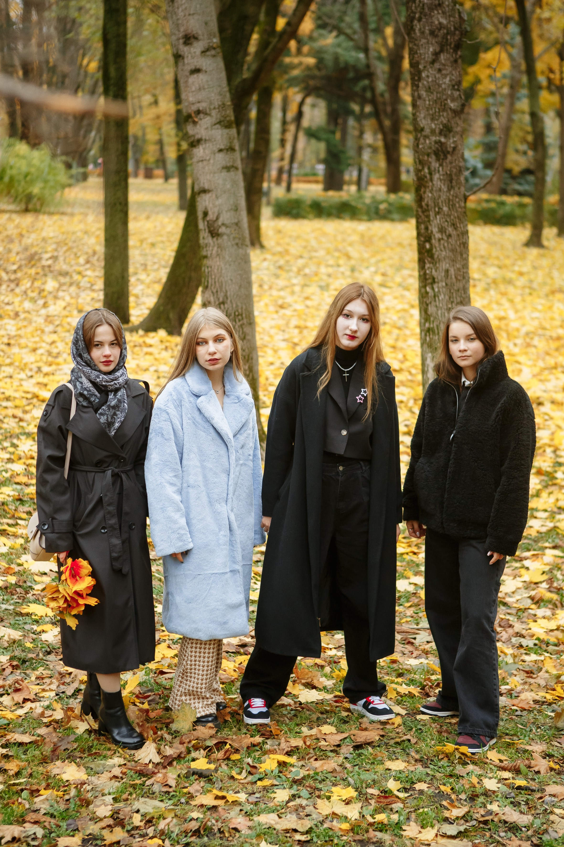 Осень Гимназия 12 11 В 2023 г. Свадебный и портретный Фотограф в Липецке Дмитрий Котюков