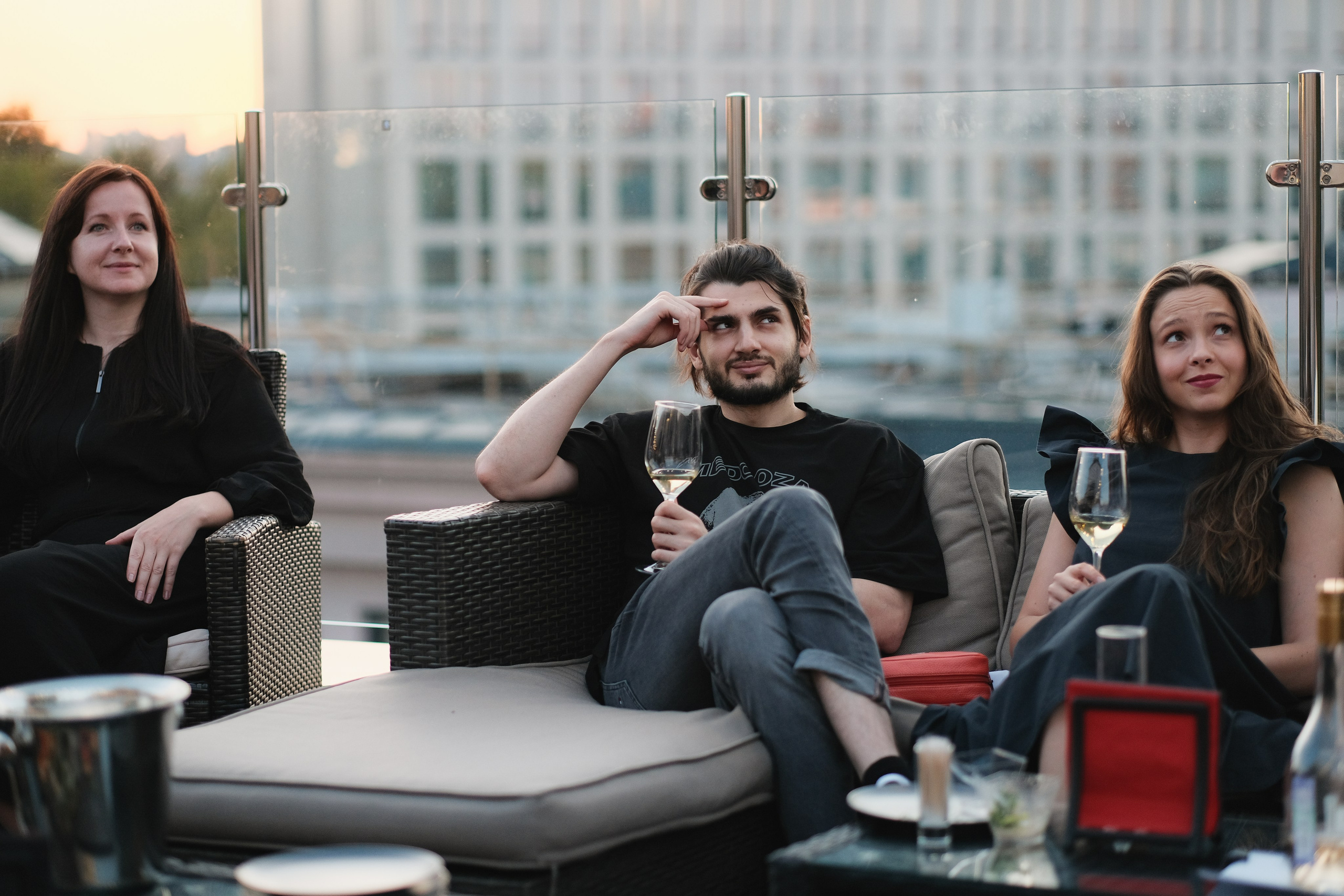 Вечеринка на крыше в Москве. Фотограф Михаил Ерохин | Москва