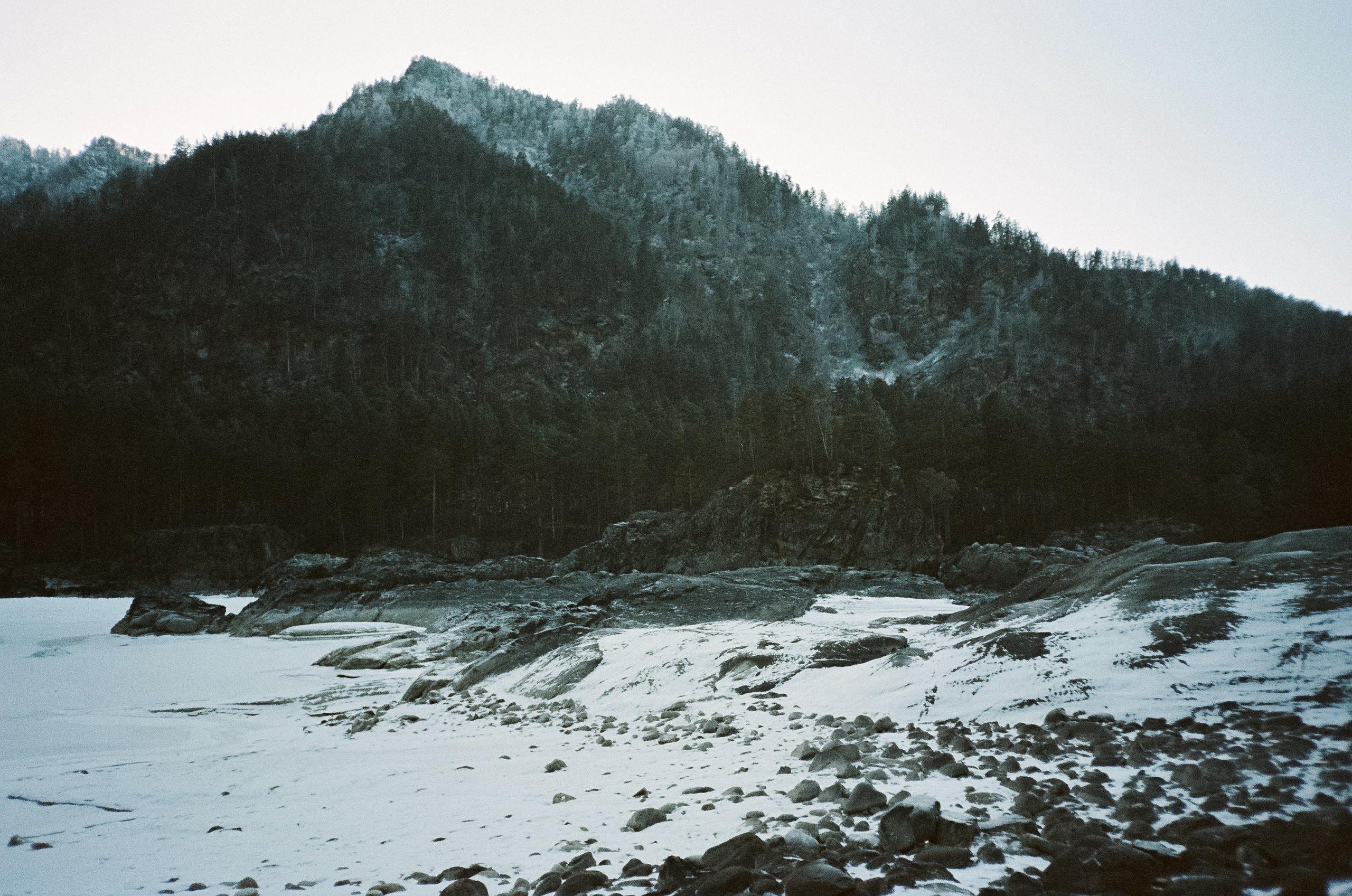 Кедровый остров в суровый мороз. Фотограф-документалист Мария Осокина