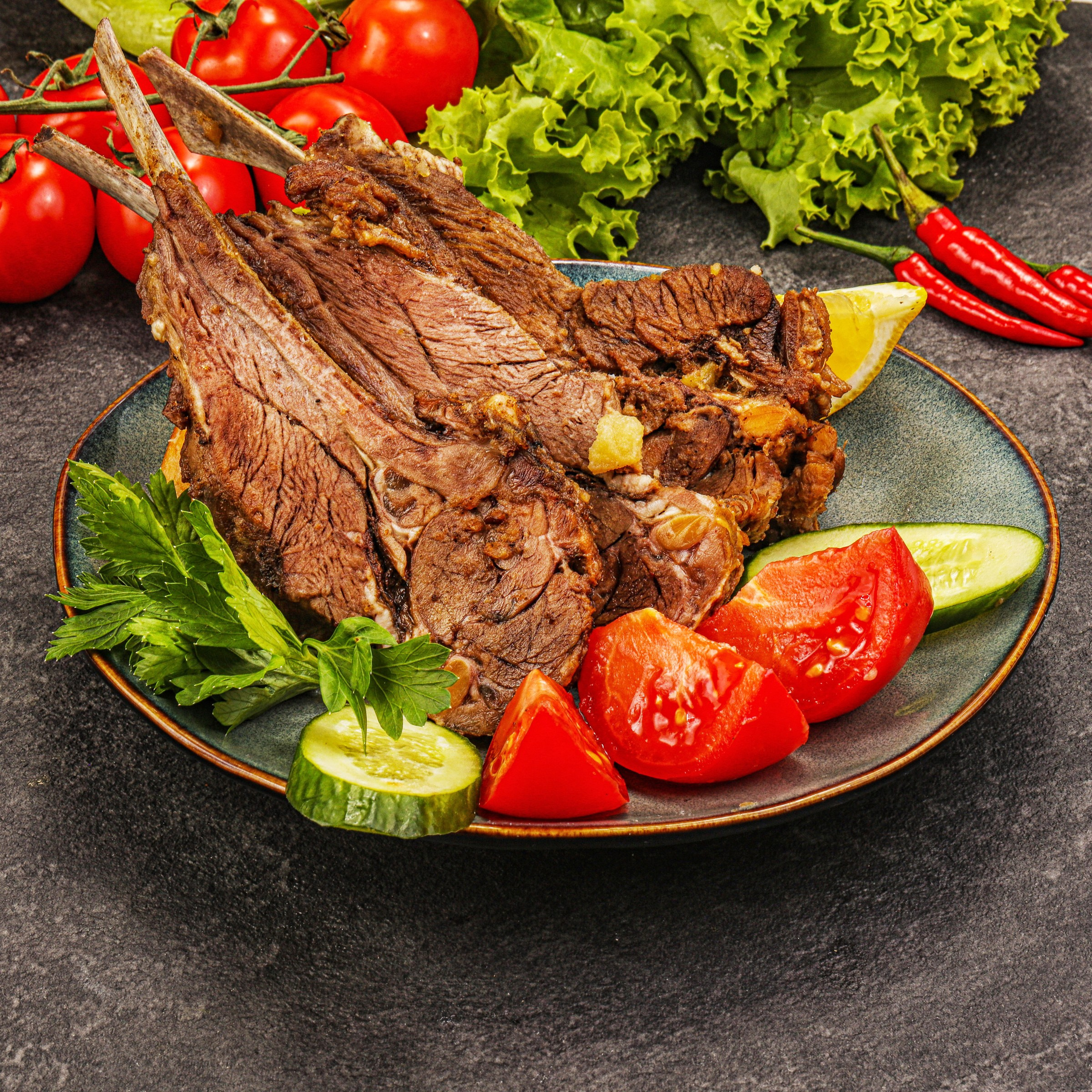 Съемка шашлыков и стейков. Фуд-фотограф Андрей Старостин — съемка еды в Москве. 9000 руб. в час