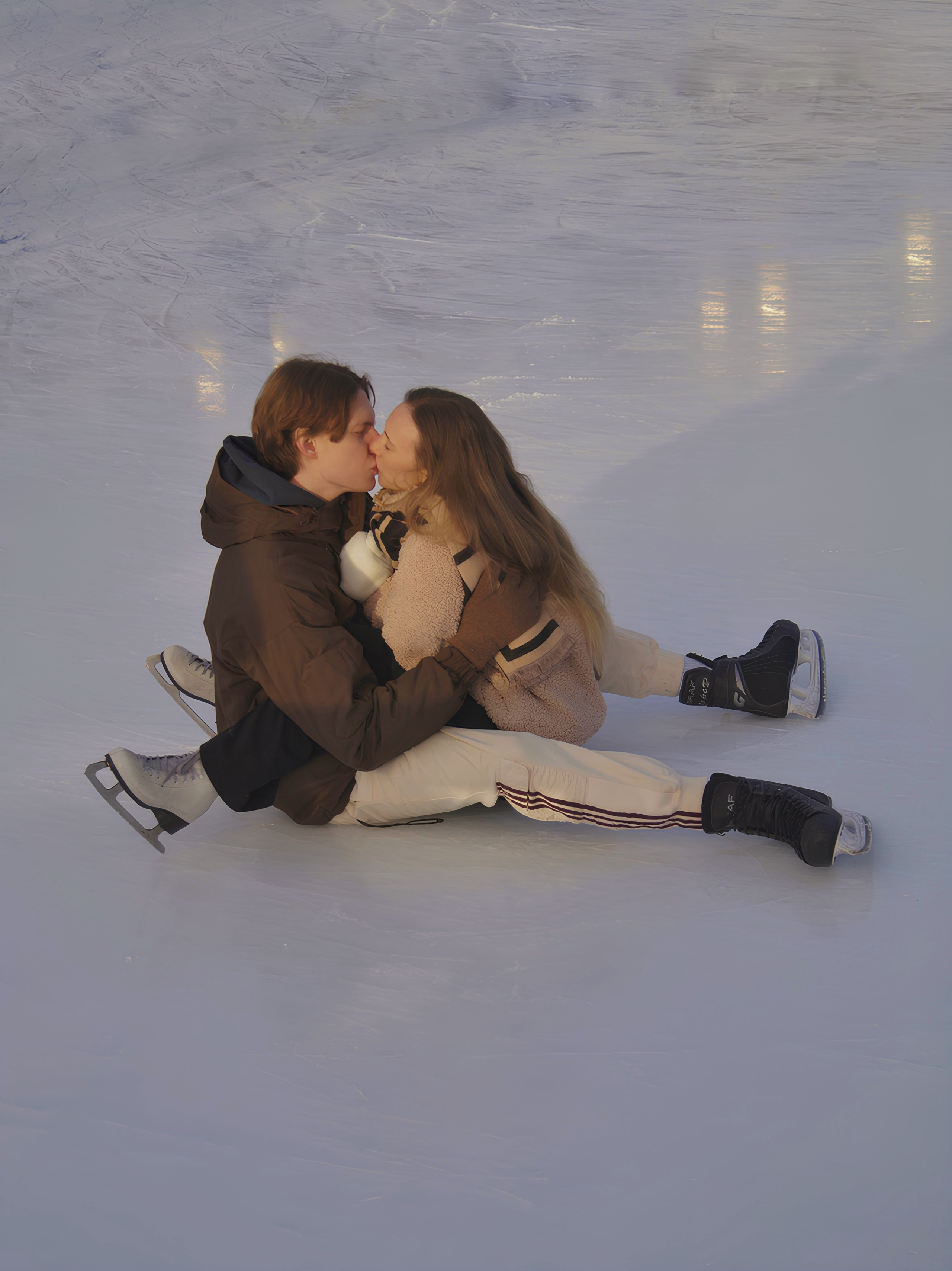 «Love Story на катке». Фотограф в Санкт-Петербурге — портретная и жанровая съёмка