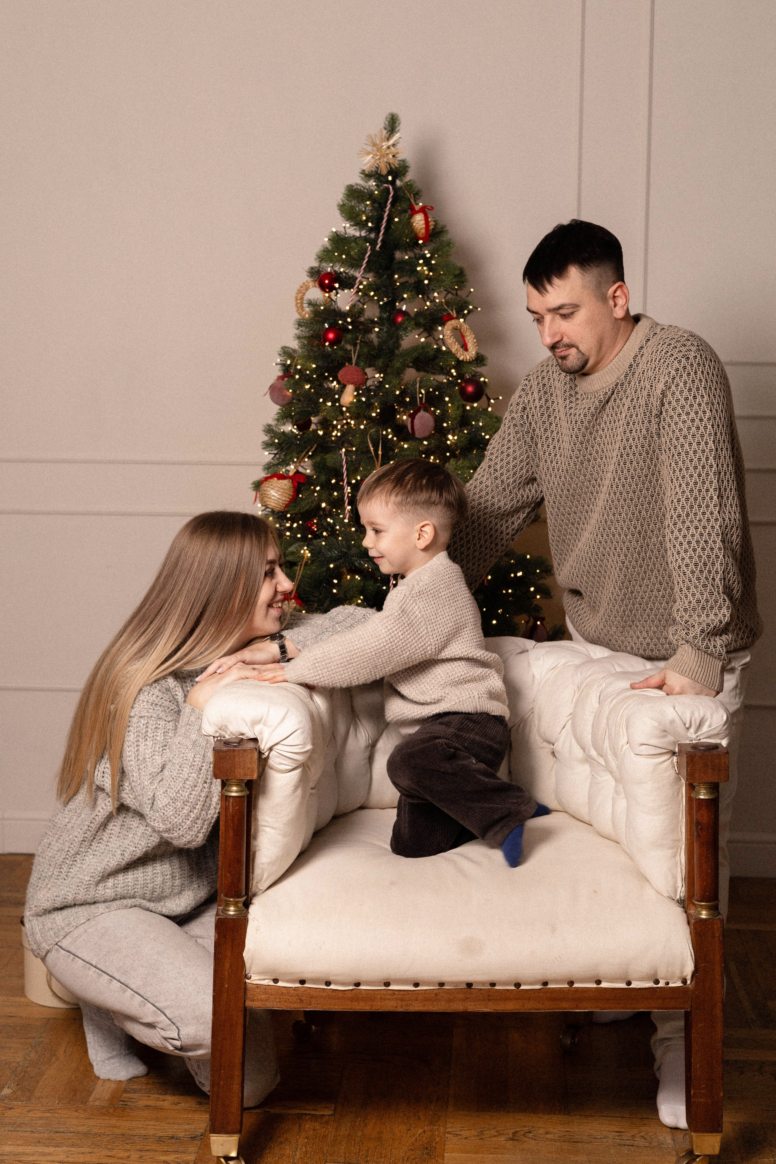 Рождественская семейная история. Свадебный и портретный фотограф Соломко Диана