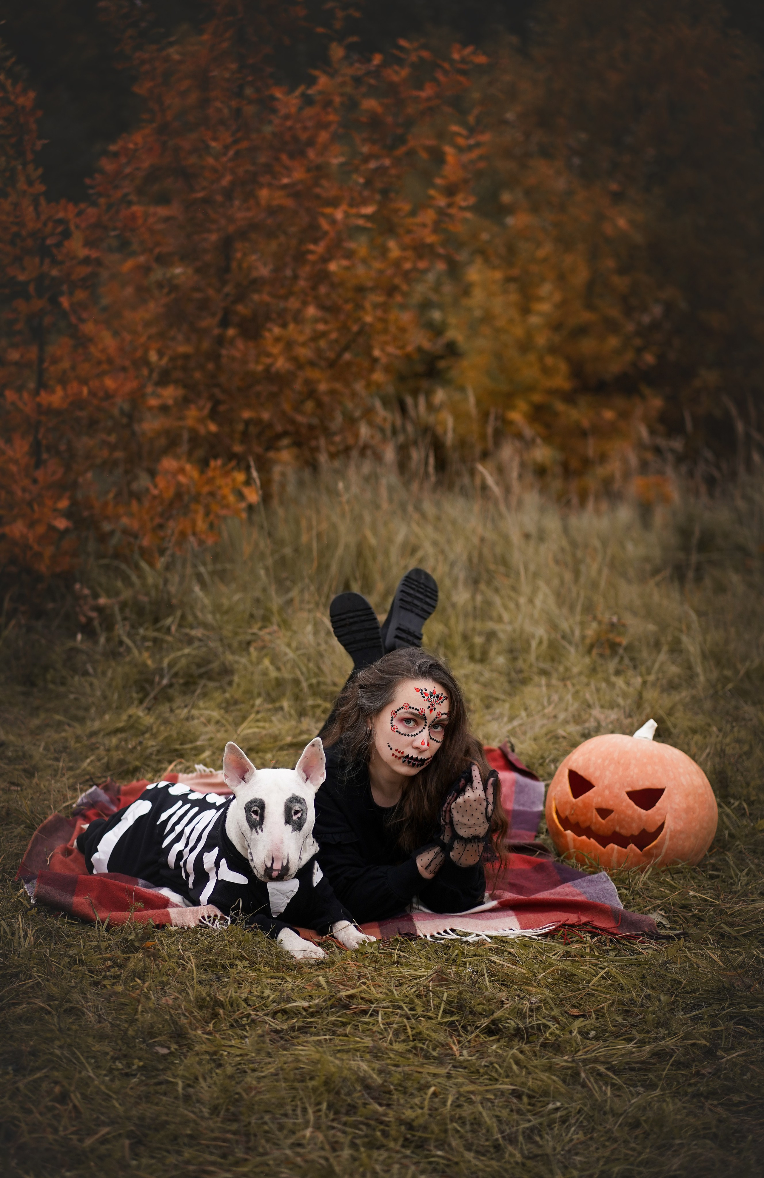 Настя Рома и Сахар Хелоуин. Фотограф-анималист в Санкт-Петербурге Яна Мартынова