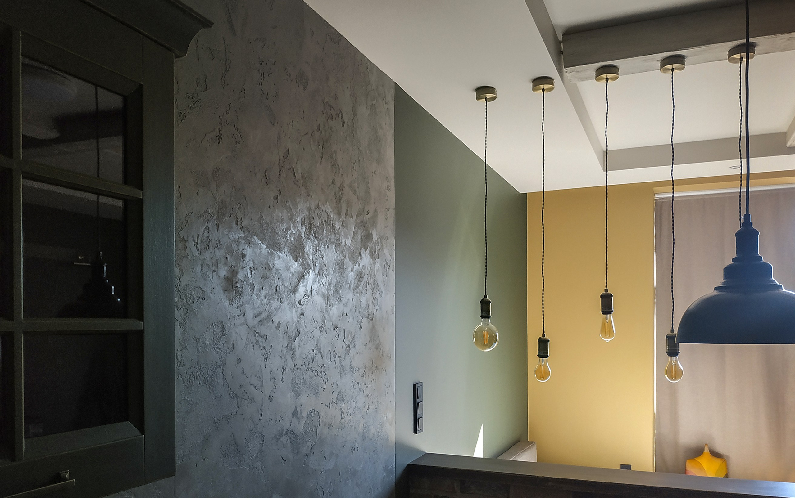 Квартира студия 46 кв. м. / Лофт / МЕСТО СИЛЫ. Дизайн интерьеров в сочетании с дизайн-проектом — лучший результат!