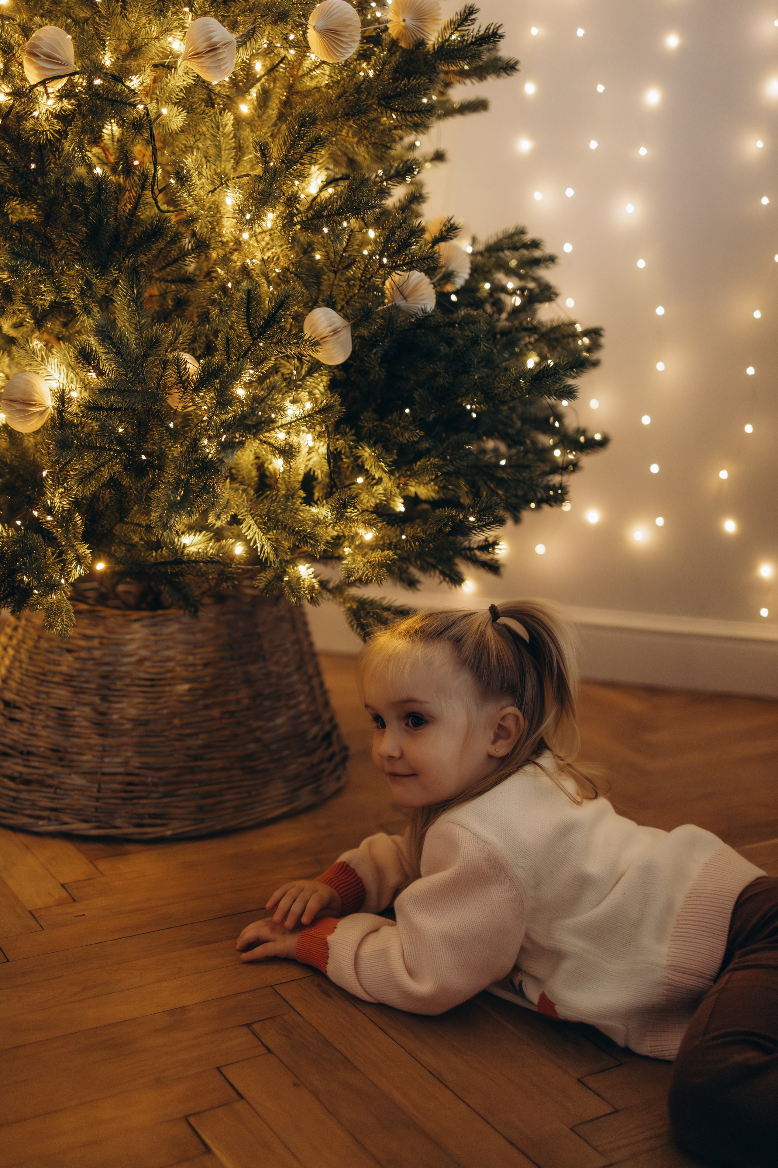 Новогодняя семейная в студии, г. Обнинск (Калужская обл.). Надежда Стар семейный и церковный фотограф в Жукове и Калужской области