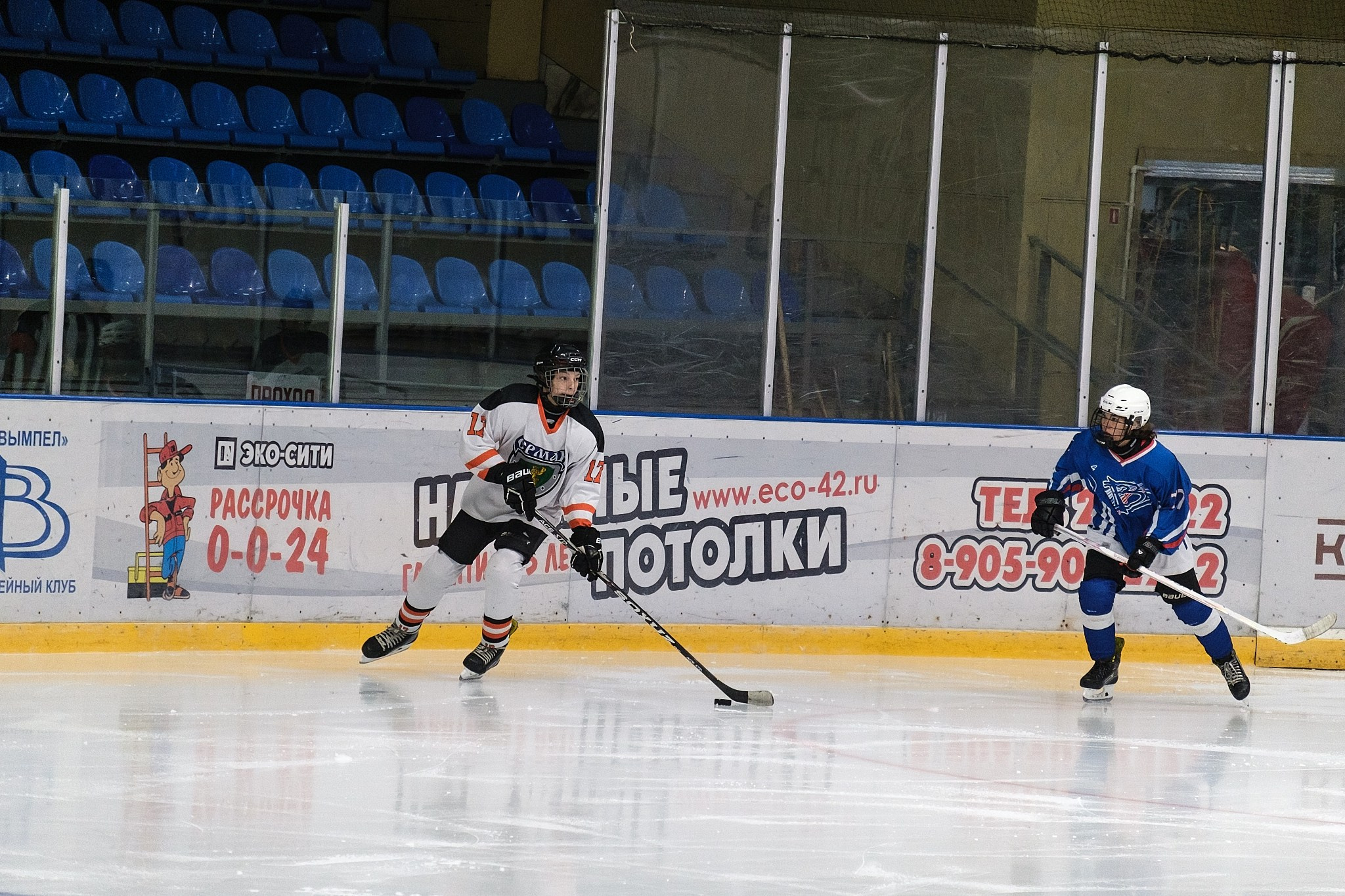 Хоккейный матч Вымпел-2011 (Междуреченск) vs Ермак (Ангарск) — фотограф в Междуреченске Никита Максимов
