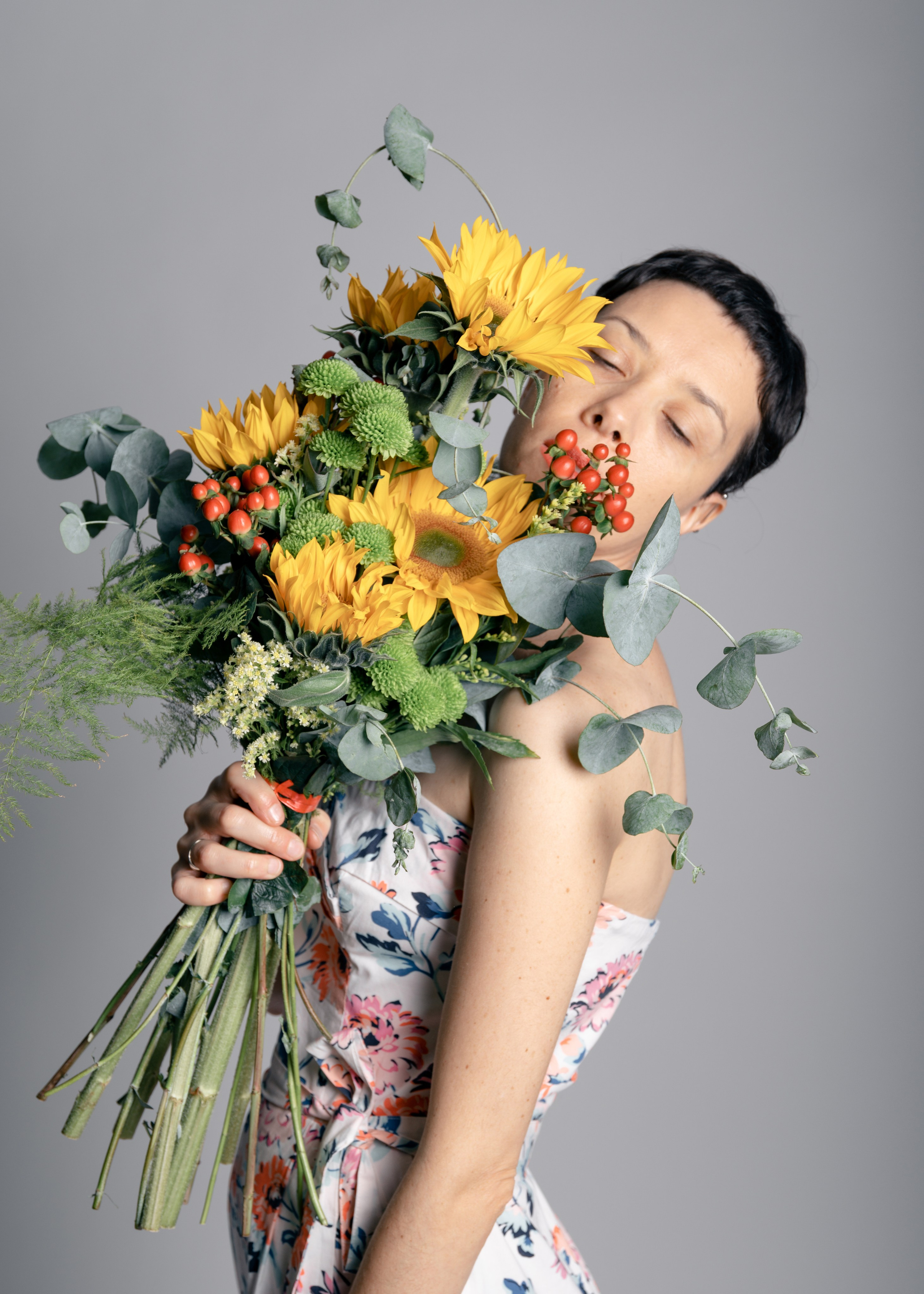 Danijela. Flowers. Art-photographer Ira Wind