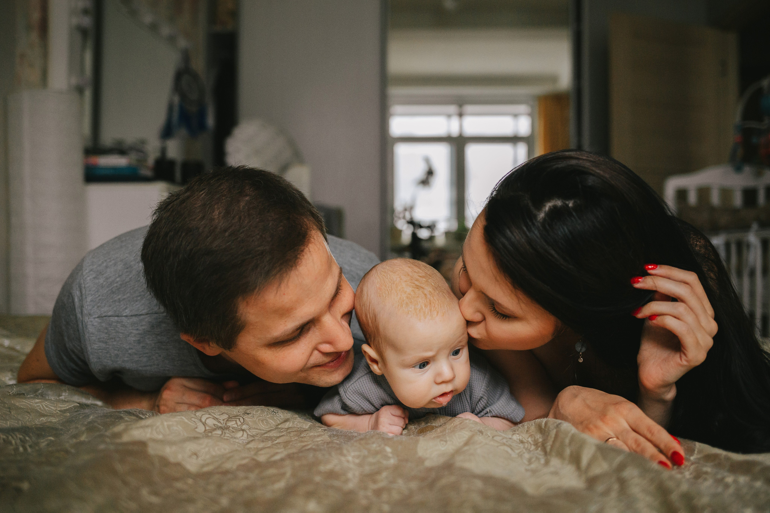 Максим, Олеся и Артём. Семейный lifestyle фотограф в Санкт-Петербурге Людмила Пахомова