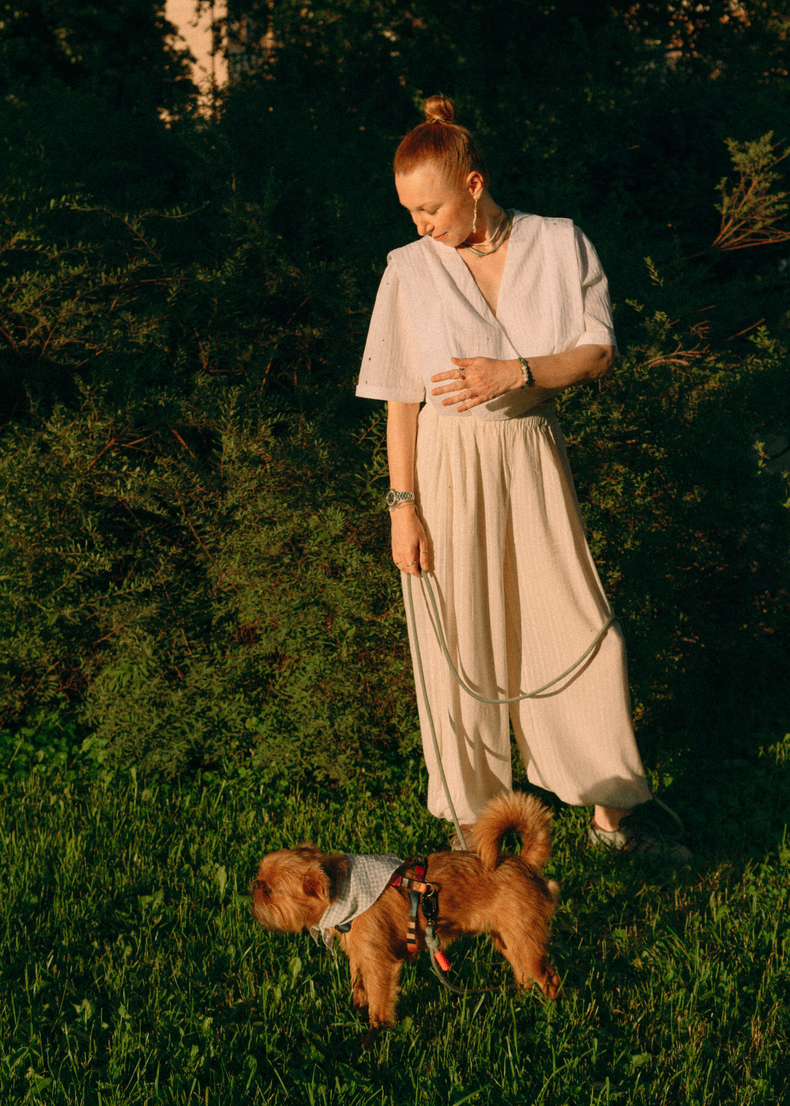 Лена и Альфи. Фотограф-анималист Ксения Воробьева, Москва