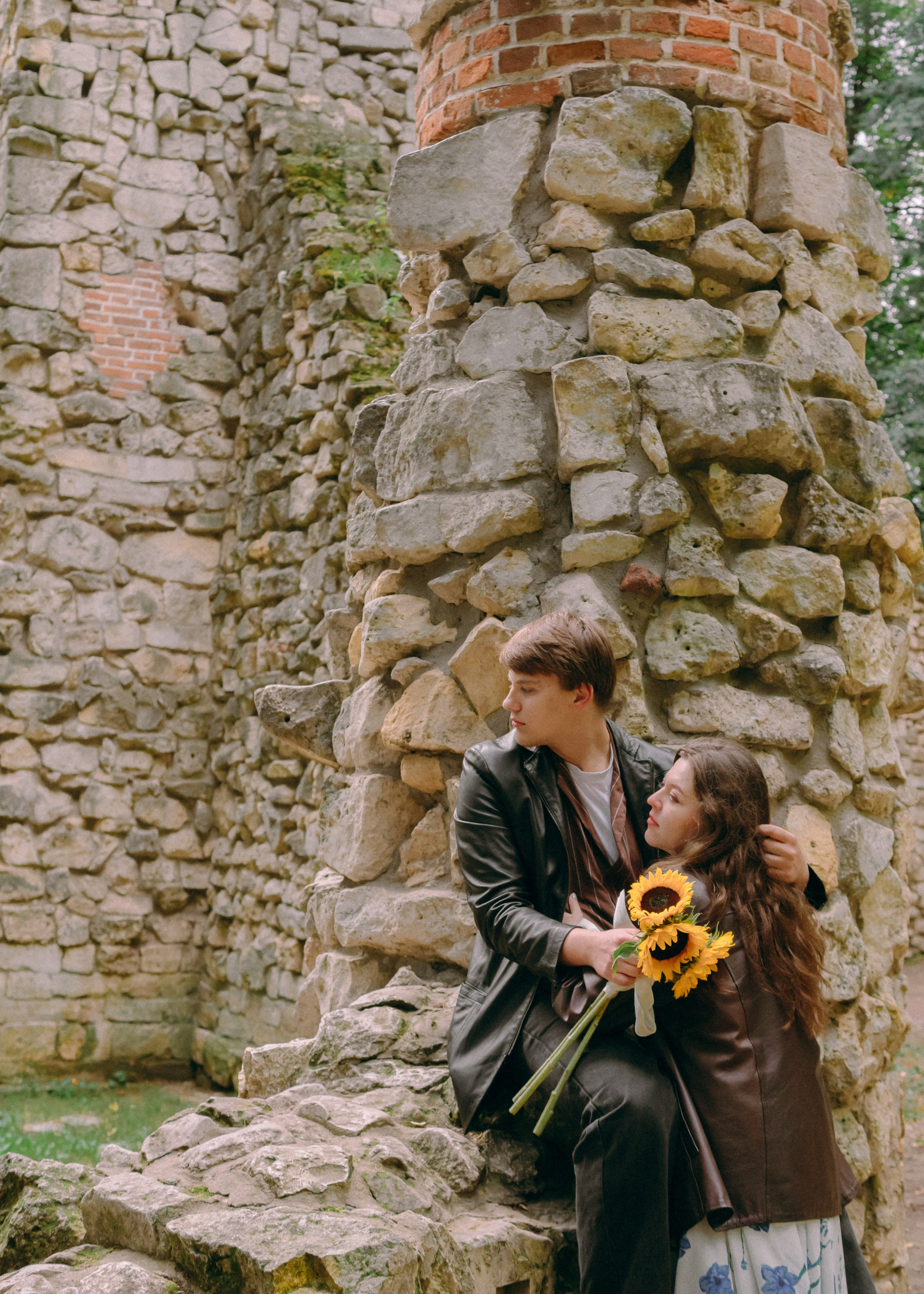 Свадебная лавстори Димы и Милены. Фотограф-анималист Ксения Воробьева, Москва