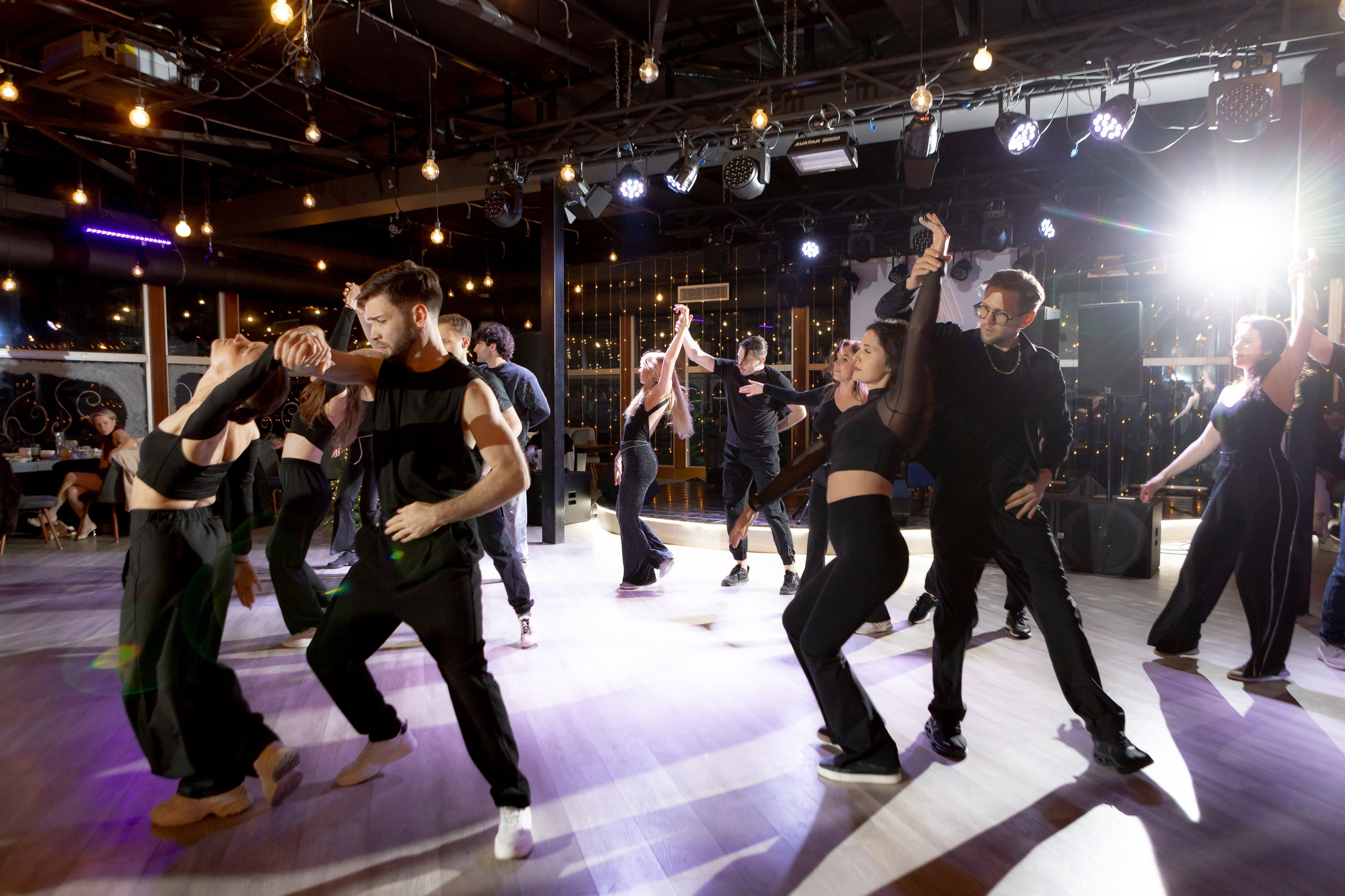 Bachata Dance show in Batumi. Photographer in Georgia Pavel Sharnikov