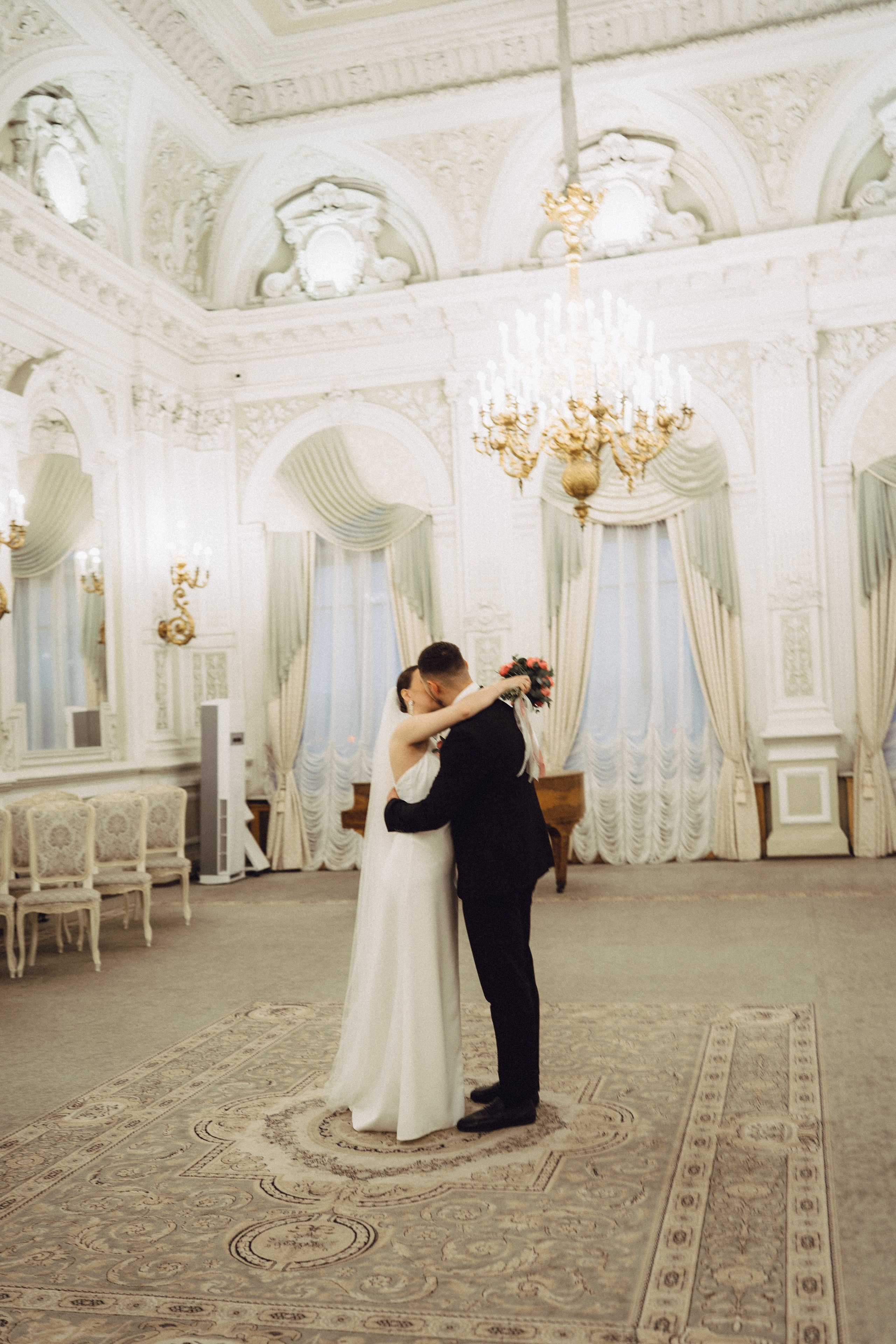 СВАДЕБНАЯ СЬЕМКА В ПЕВОМ ДВОРЦЕ БРАКОСОЧЕТАНИЯ. Профессиональный фотограф, Санкт-Петербург — Виктория Богомолова