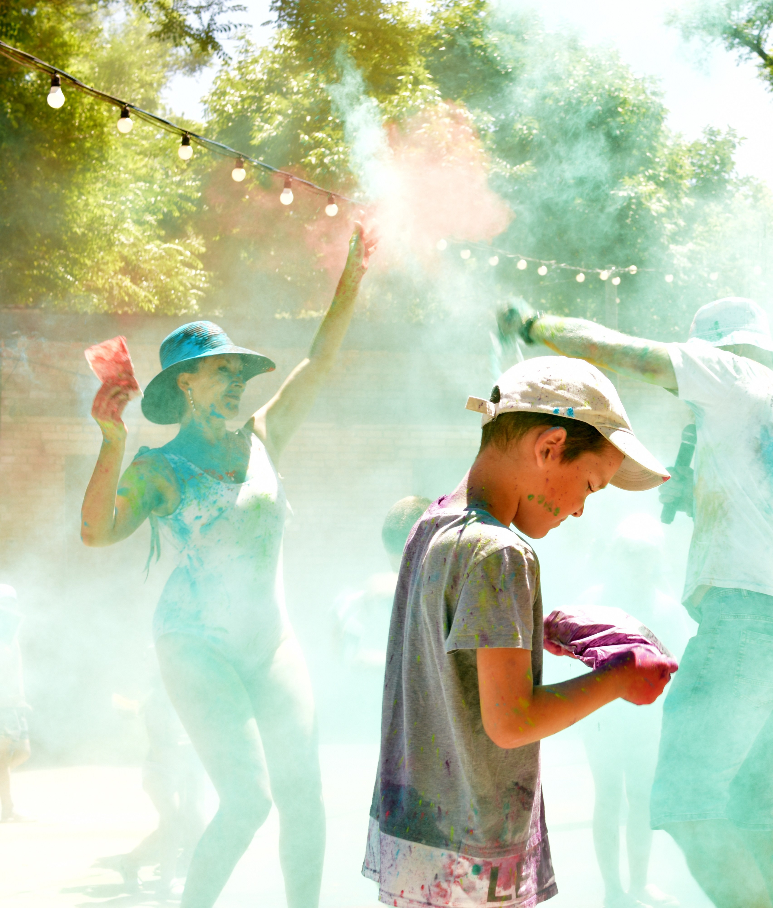 краски в небо