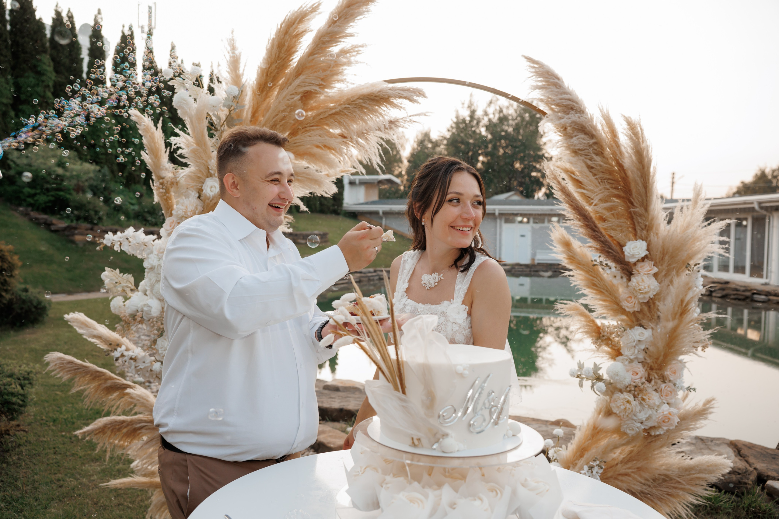 Дворянское гнездо, ЗАГС г. Королев, банкет в Аркобалено (Villa Arkobaleno). Свадебный и репортажный фотограф (Москва, Королев и другие)